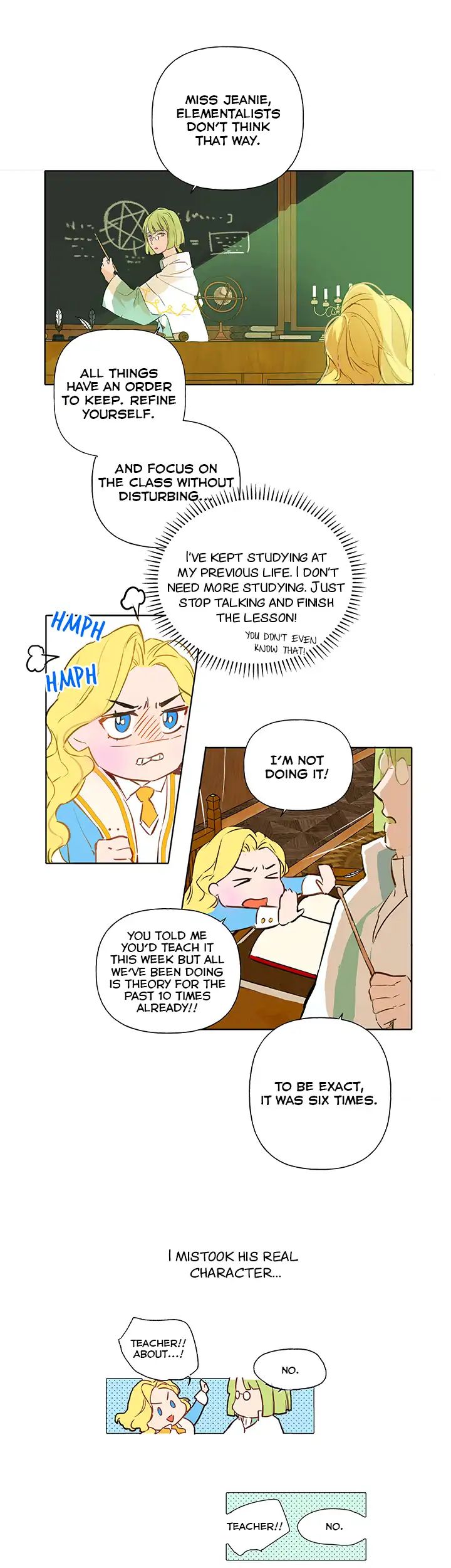 The Golden Haired Wizard - Chapter 3