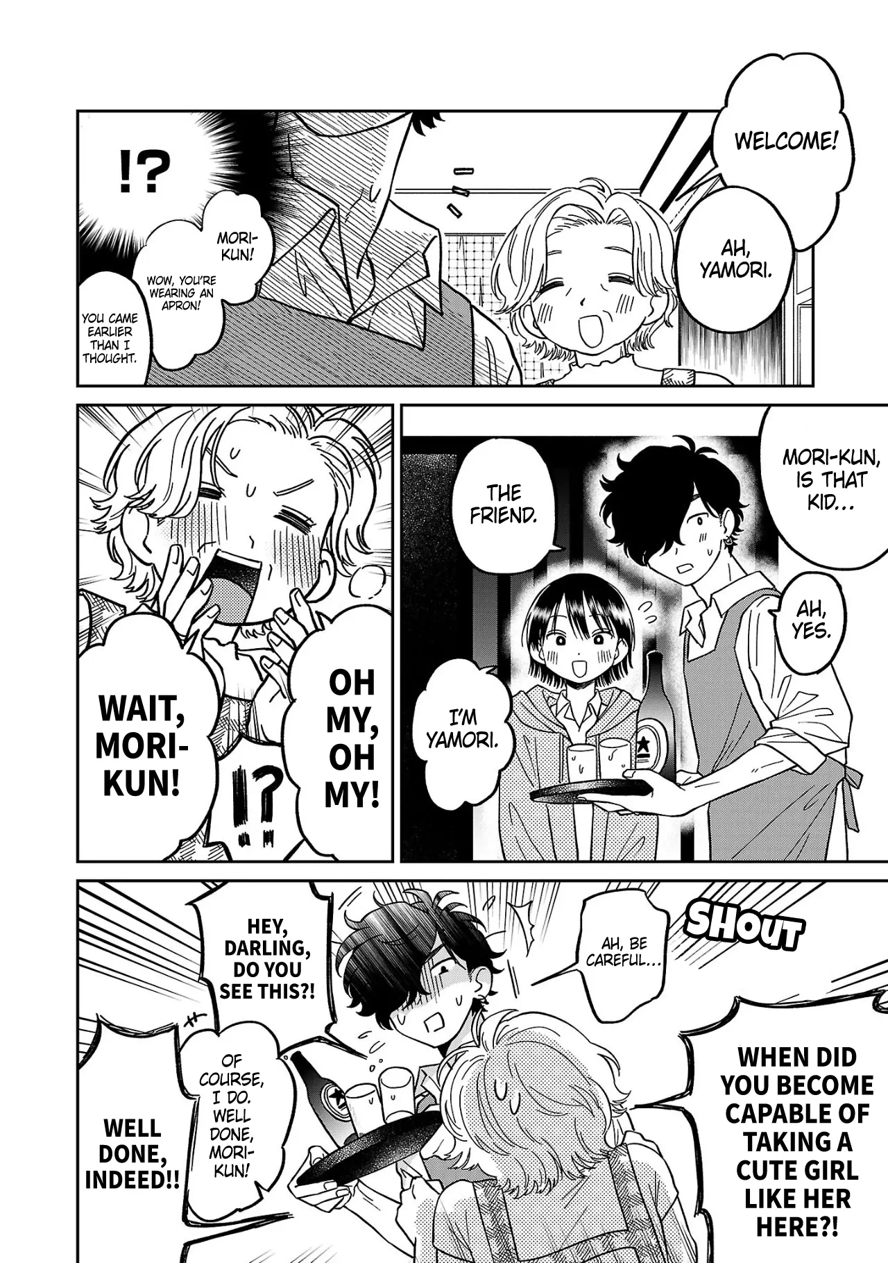 Madowasenaide Yamori-Kun - Vol.1 Chapter 3: Yamori-Kun Wants To Work A Part-Time Job