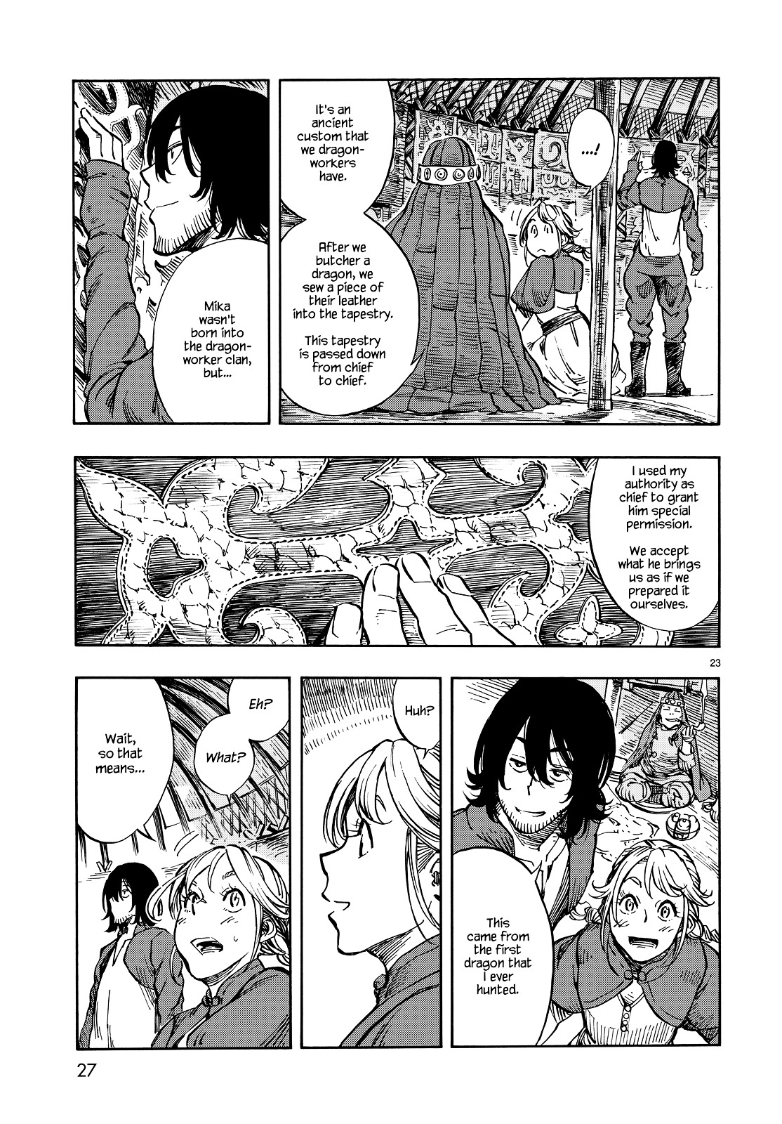 Kuutei Dragons - Chapter 6 : First Butchering And Dragon Tapestry