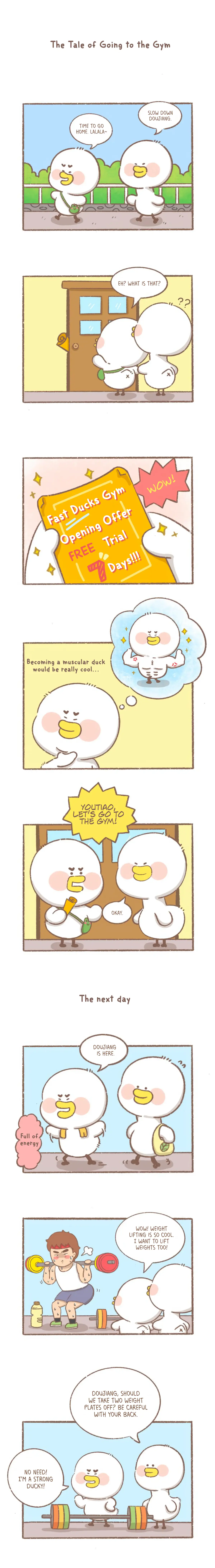 Soya Duck - Chapter 18: The Tale Of Going To The Gym