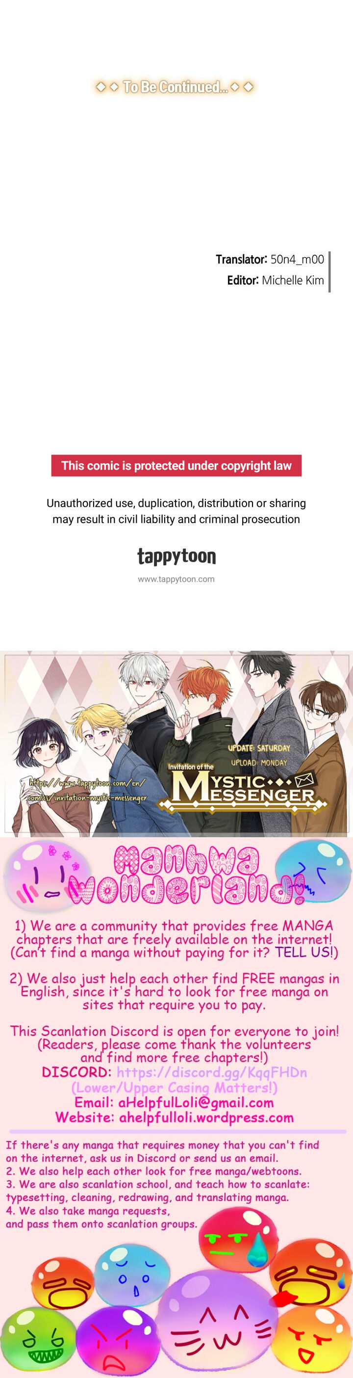 Invitation Of The Mystic Messenger - Chapter 26