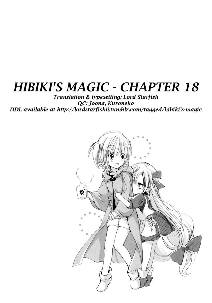 Hibiki No Mahou - Vol.4 Chapter 18 : The Magic Of Ambition (Part 1)