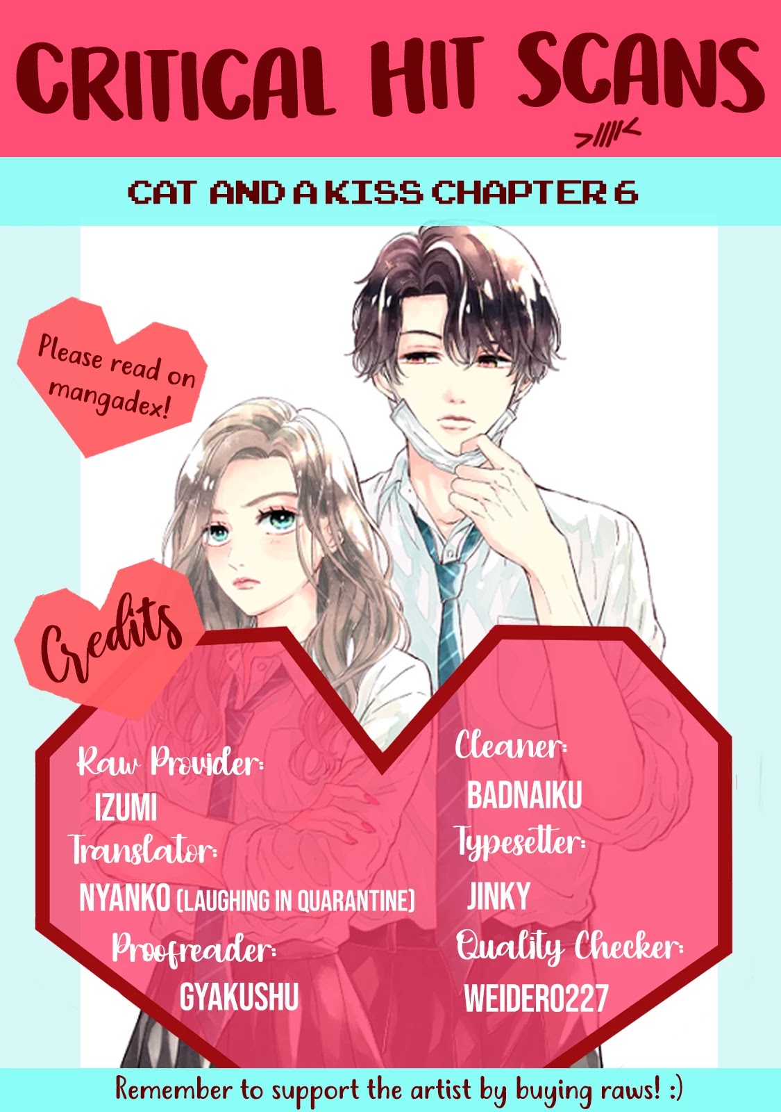 Cat And A Kiss - Chapter 6: Jealousy Of A Cat