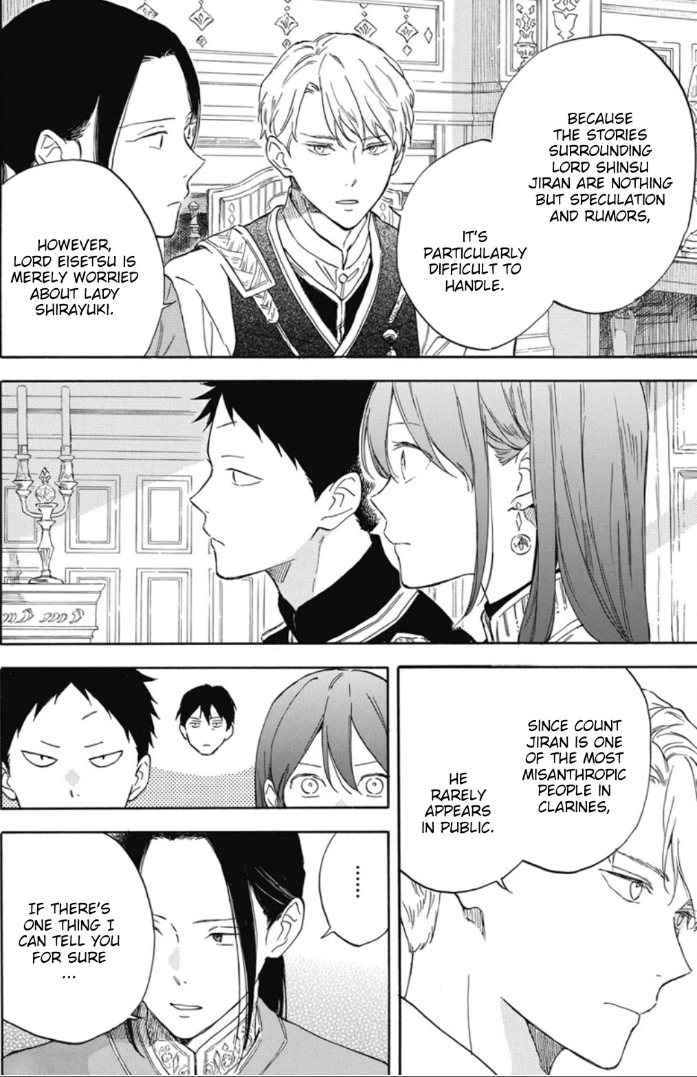 Akagami No Shirayukihime - Chapter 134