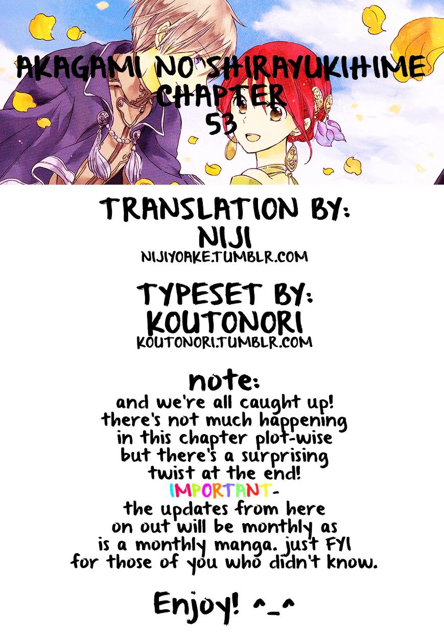 Akagami No Shirayukihime - Vol.11 Chapter 53 : The Path A New Wind Blows Upon