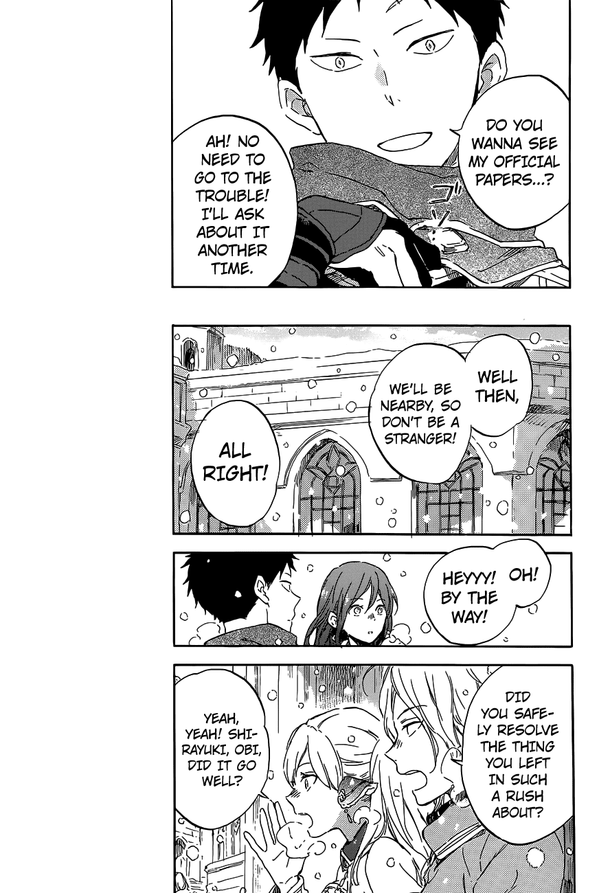 Akagami No Shirayukihime - Chapter 95