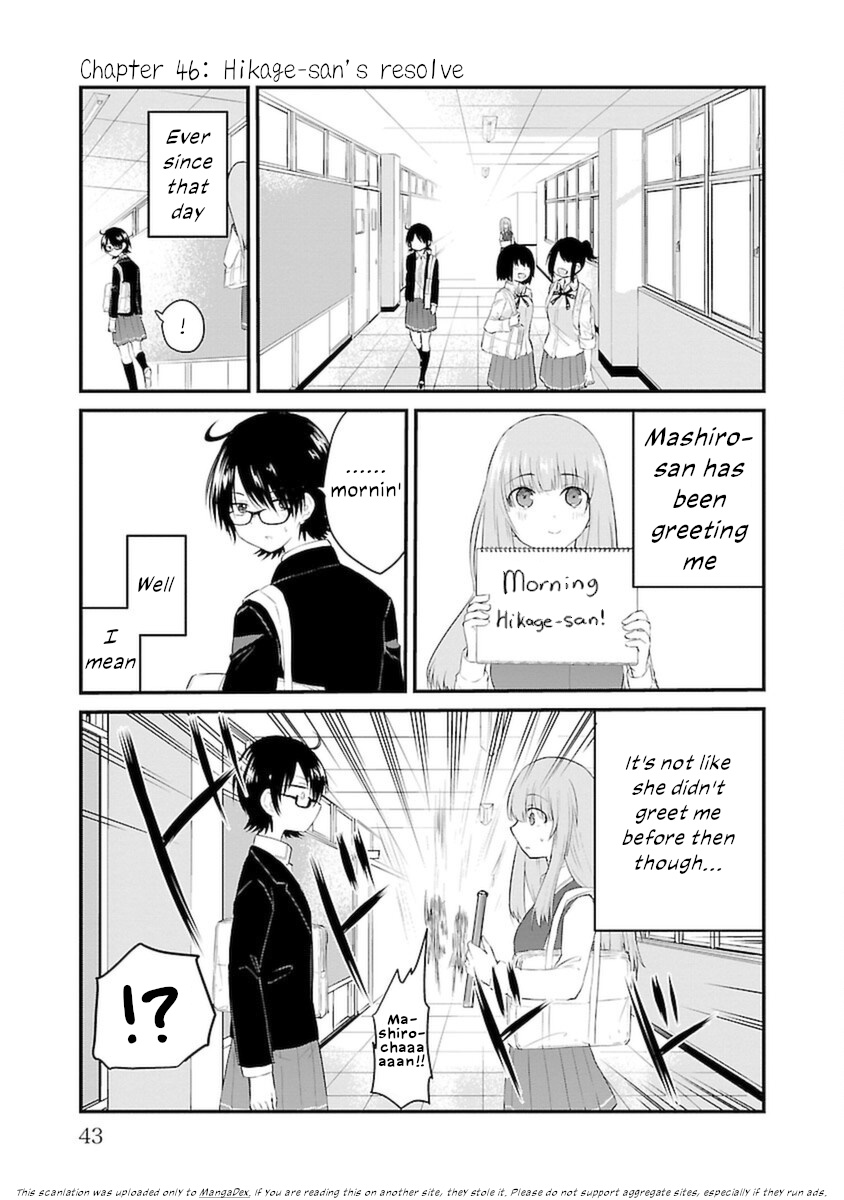 The Mute Girl And Her New Friend - Vol.4 Chapter 46: Hikage-San's Resolve