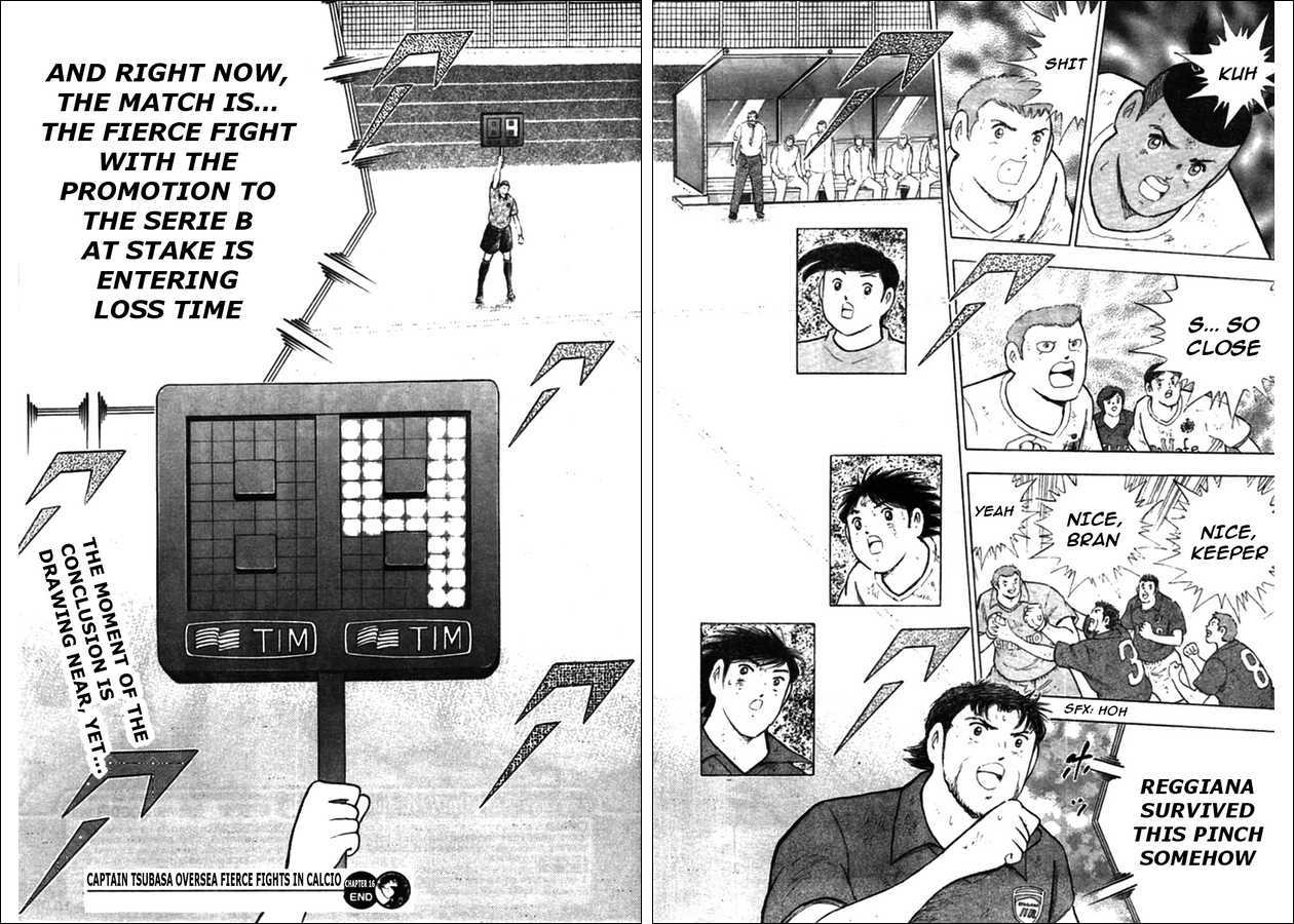 Captain Tsubasa Kaigai- Gekitouhen In Calcio - Vol.2 Chapter 16 : Offense And Defense Aren T Ceding