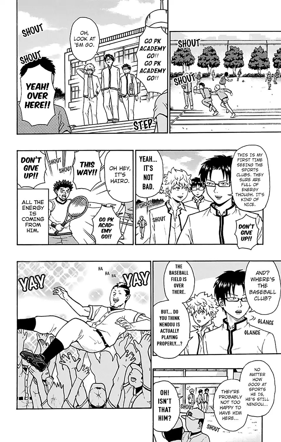 Saiki Kusuo No Sainan - Chapter 198: Reconpsitructing The Baseball Club! (First Part)