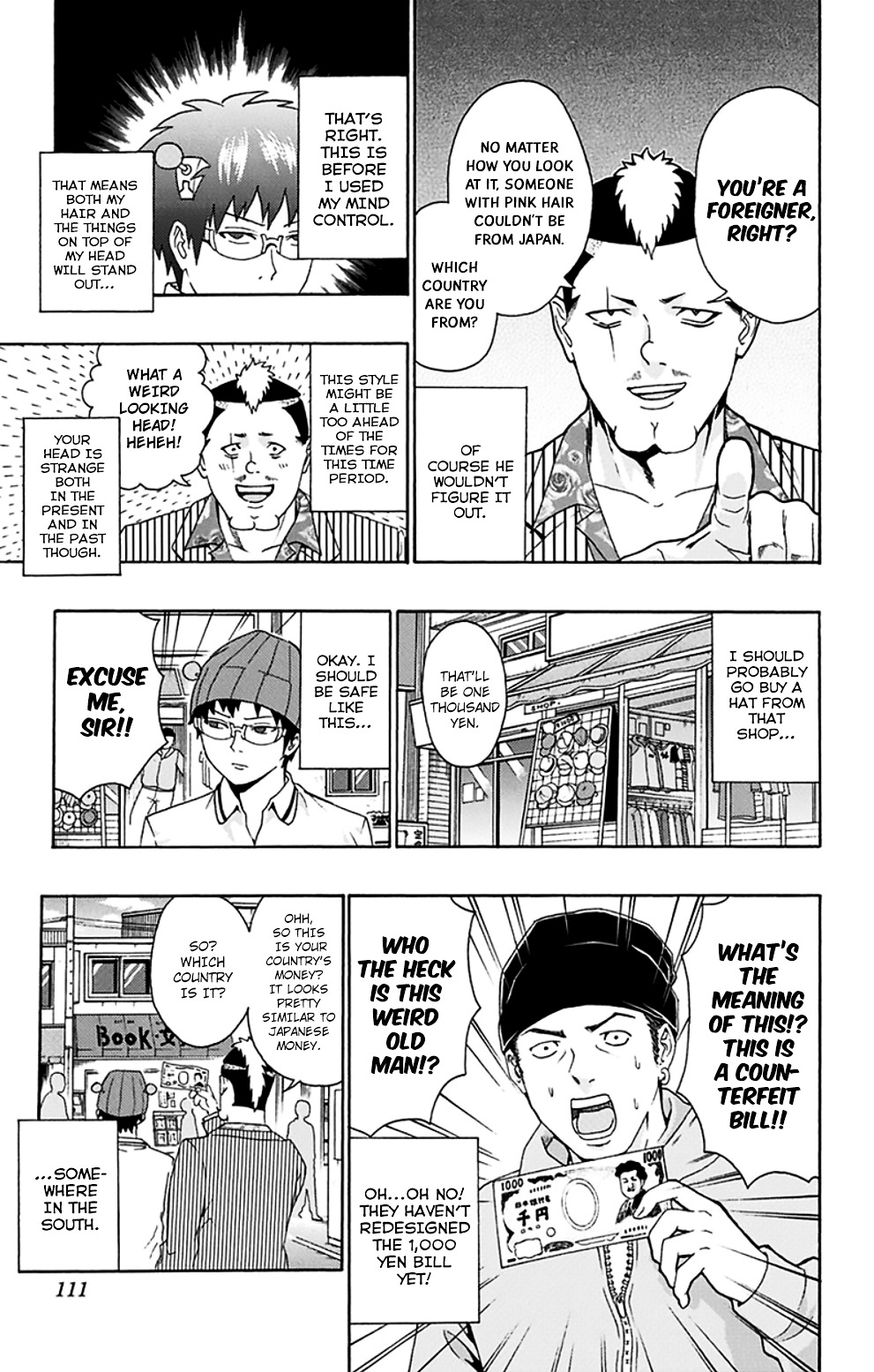 Saiki Kusuo No Sainan - Chapter 125 : First Hand Psience Fiction (2)