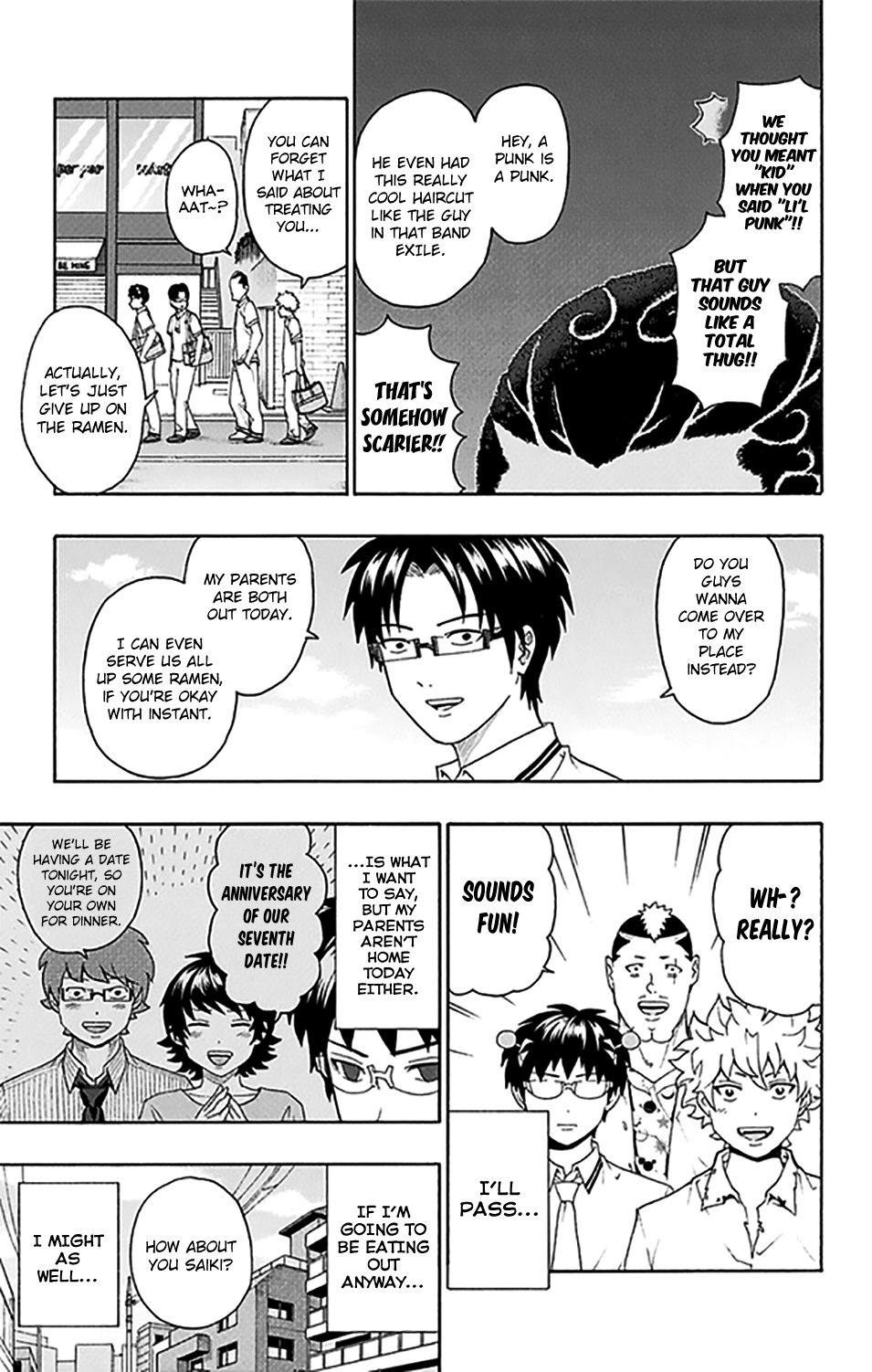 Saiki Kusuo No Sainan - Chapter 251: Vipsiting A Friend S House While Their Parents Are Out