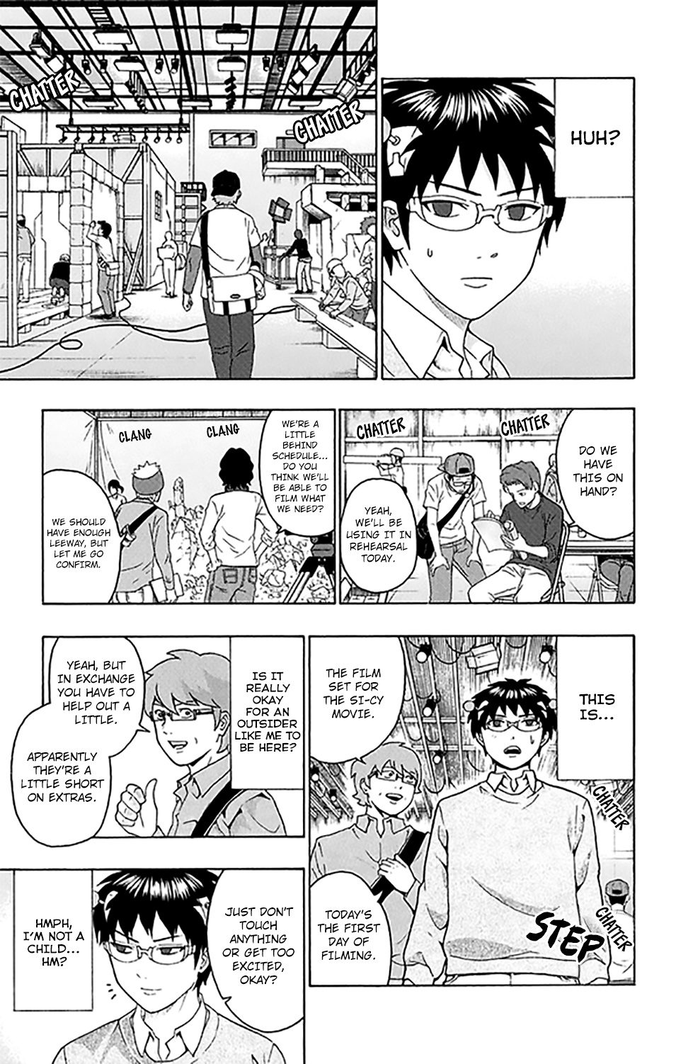 Saiki Kusuo No Sainan - Chapter 264: Please Go Watch The Live Actpsion Movie!