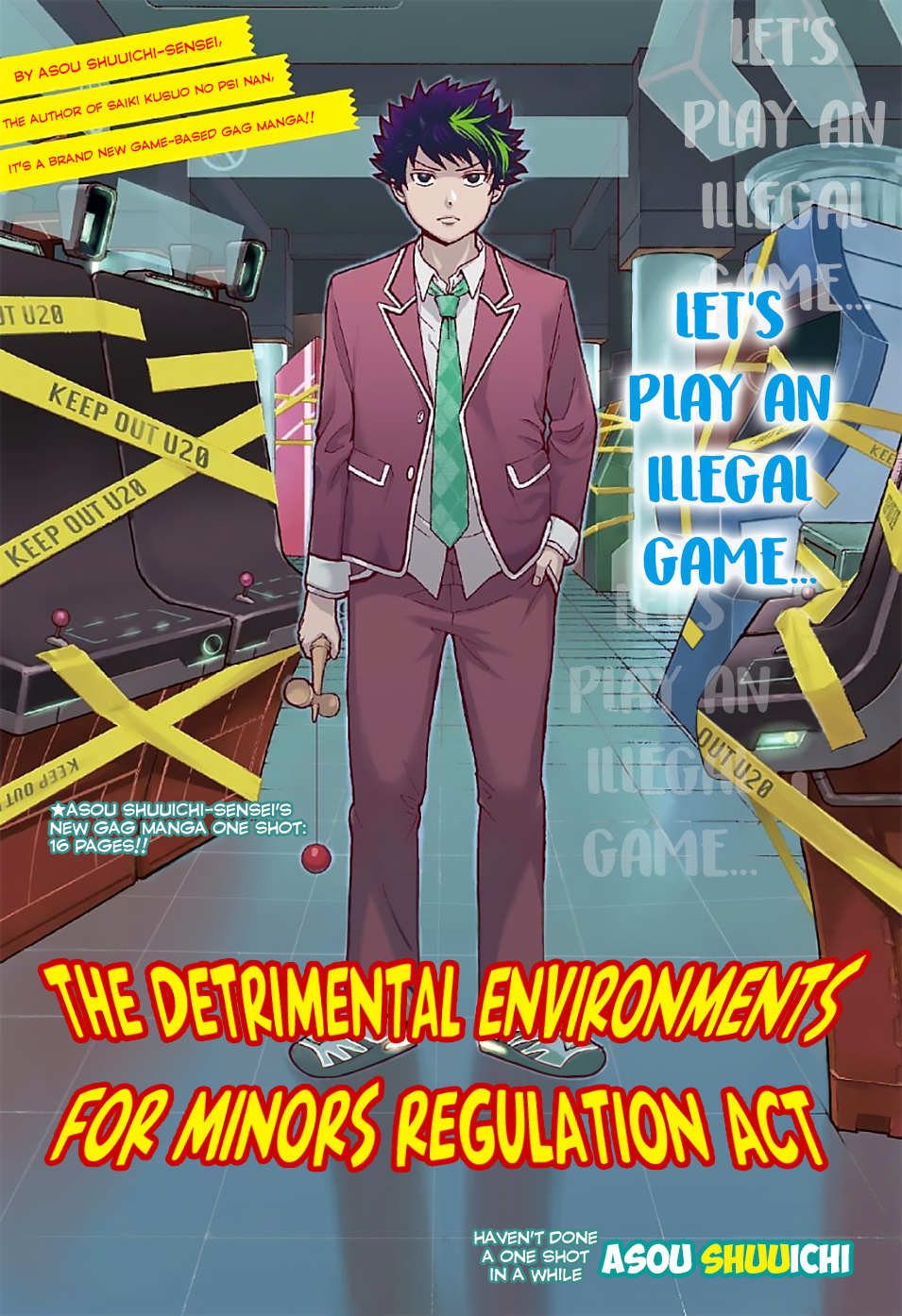 Saiki Kusuo No Sainan - Chapter 272.5: The Detrimental Environments For Minors Regulation Act