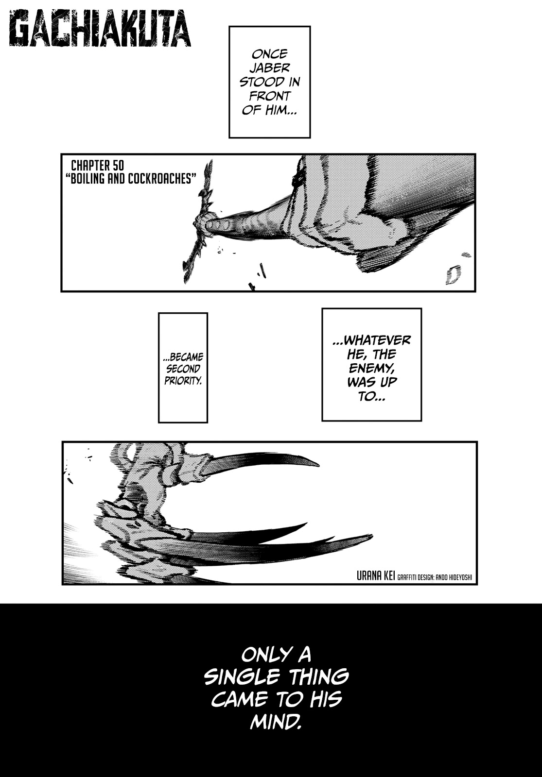 Gachiakuta - Chapter 50: Boiling And Cockro..