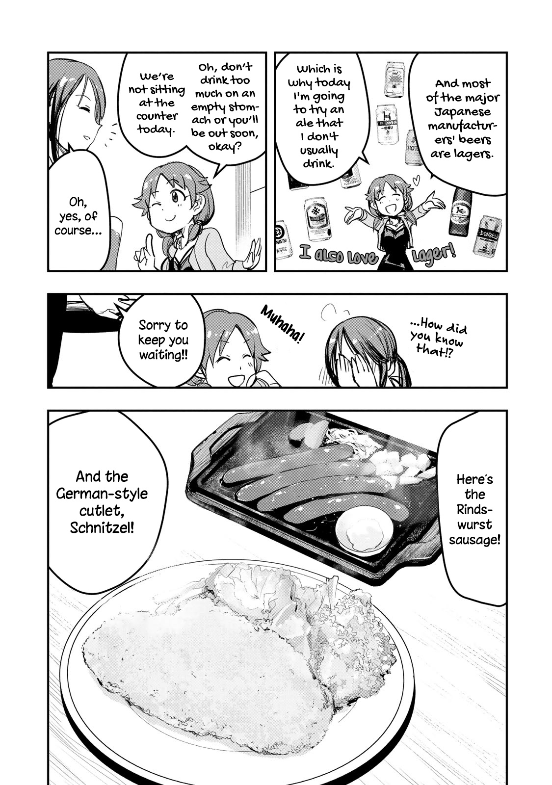 The Idolm@Ster Cinderella Girls - After20 - Chapter 9: Katagiri Sanae, German Meat Platter And Craft Beer