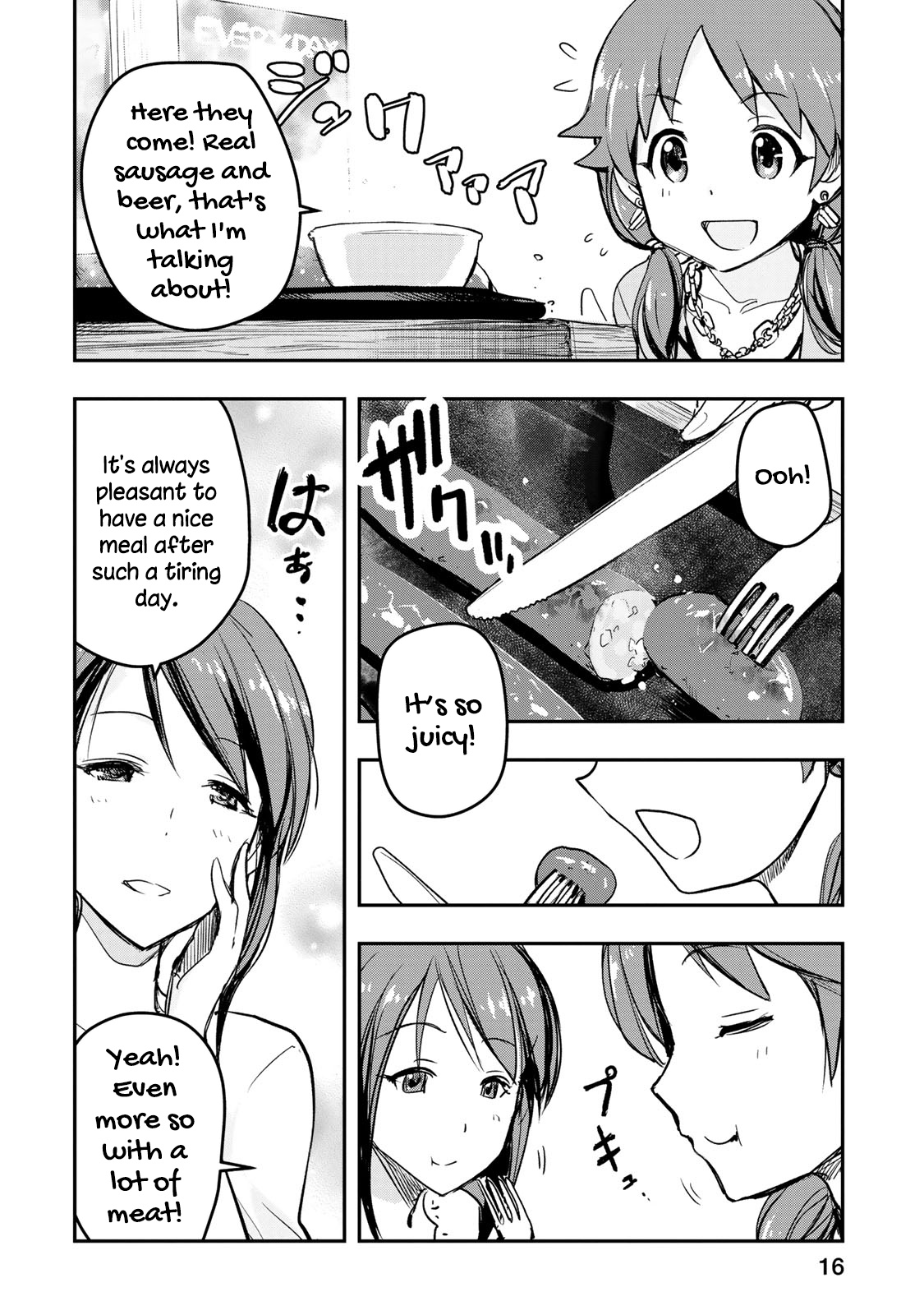 The Idolm@Ster Cinderella Girls - After20 - Chapter 9: Katagiri Sanae, German Meat Platter And Craft Beer