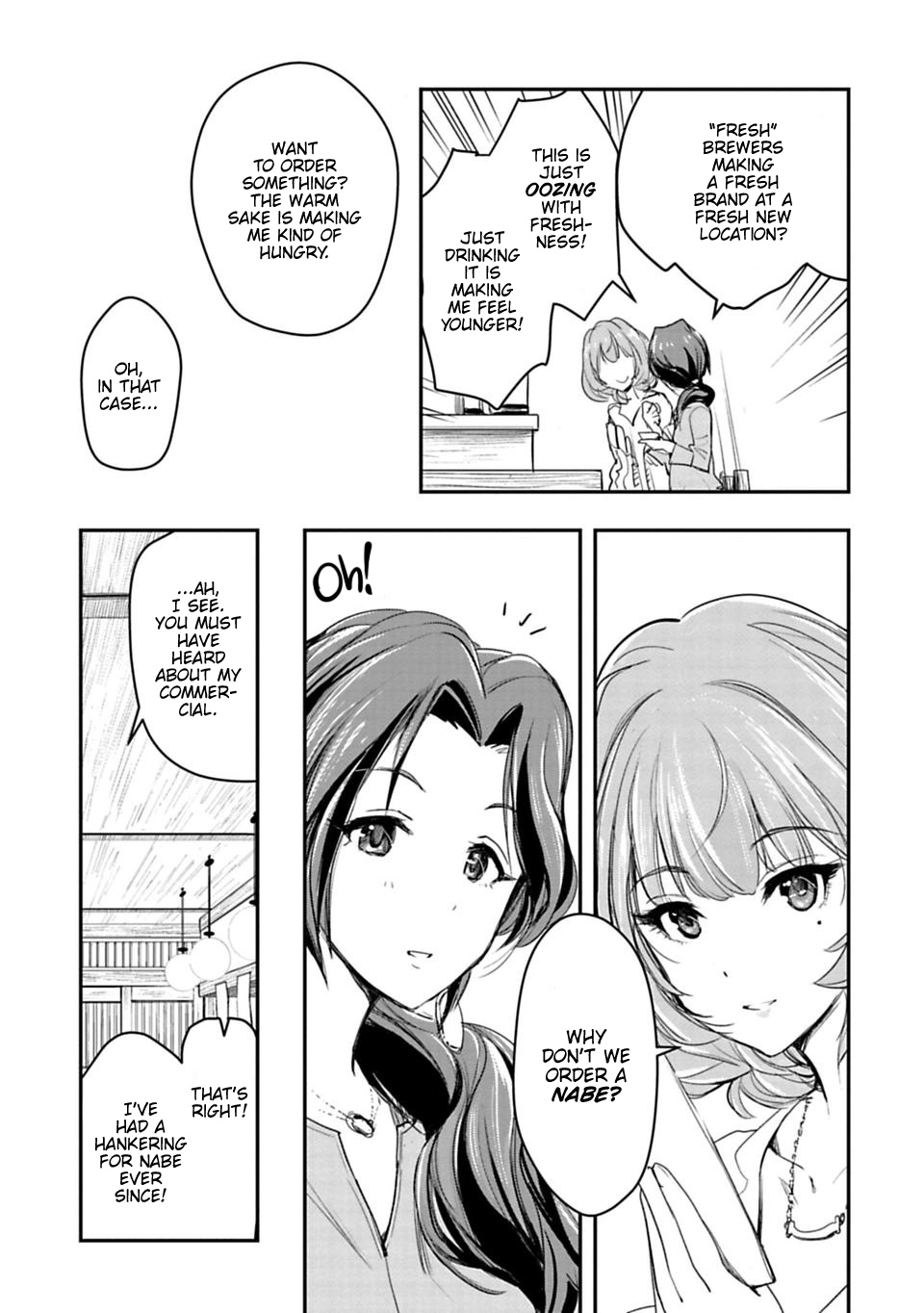 The Idolm@Ster Cinderella Girls - After20 - Chapter 2: Kawashima Mizuki, Nabe, And Sake.