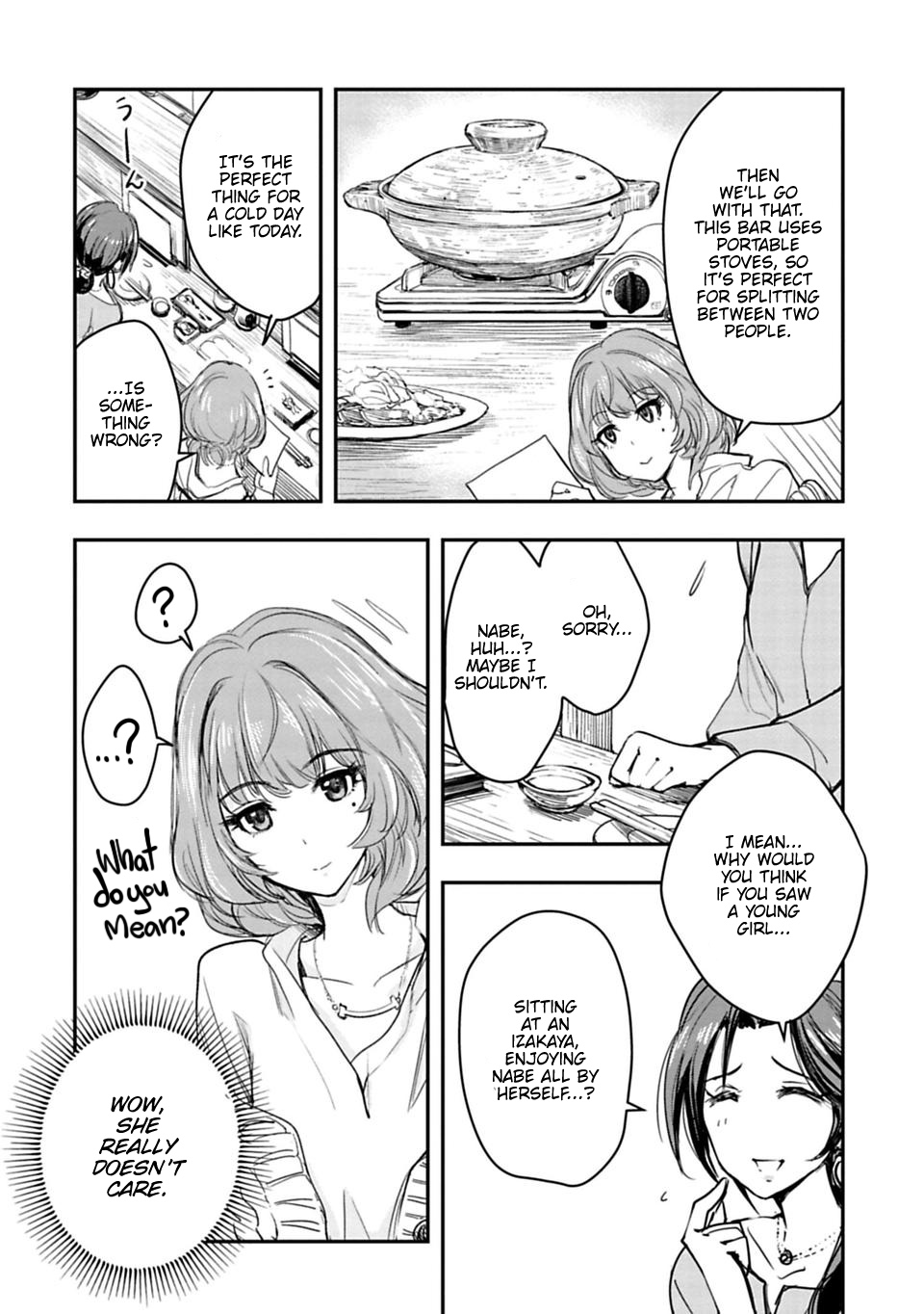 The Idolm@Ster Cinderella Girls - After20 - Chapter 2: Kawashima Mizuki, Nabe, And Sake.