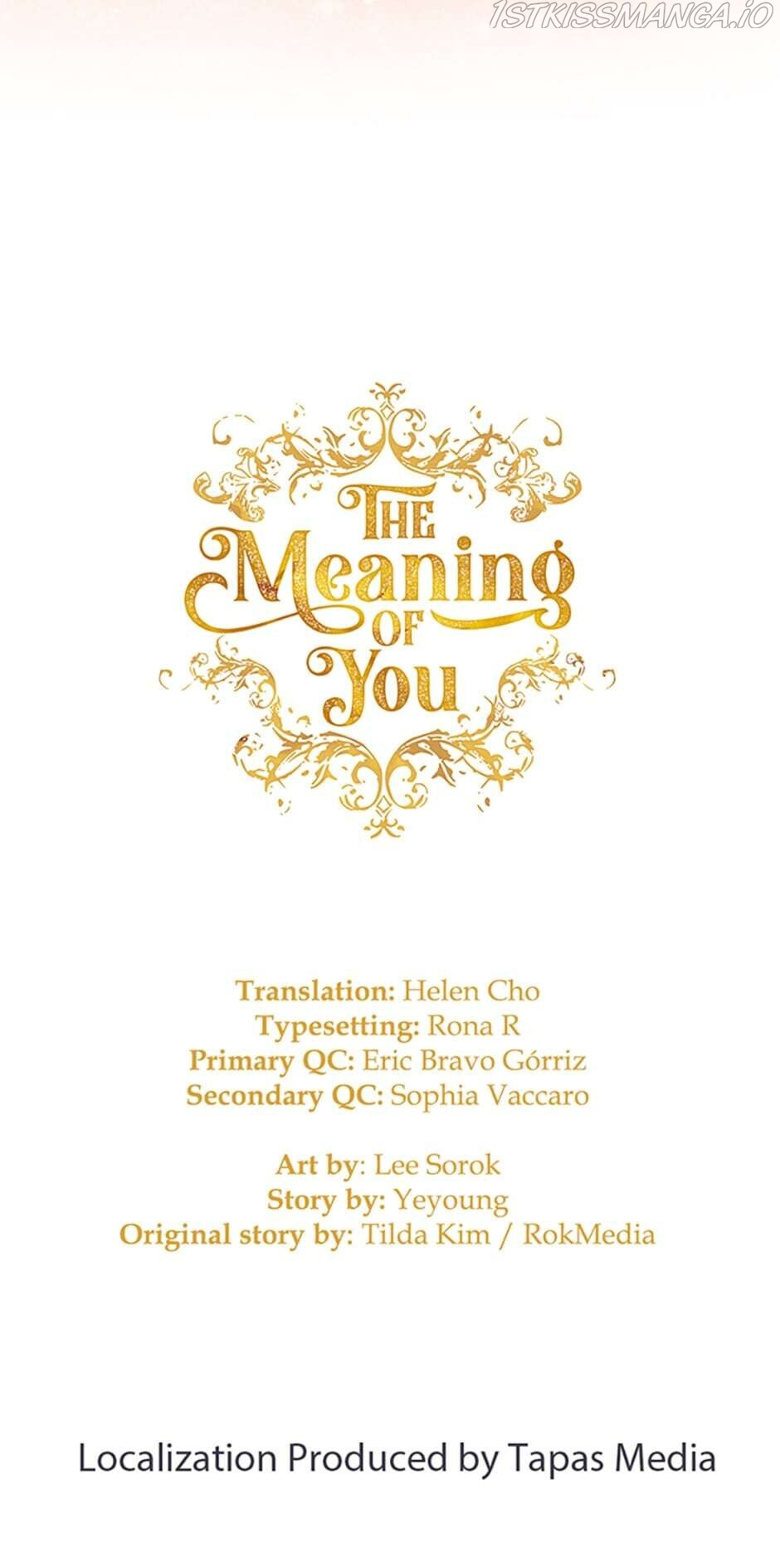 The Meaning Of You - Chapter 49