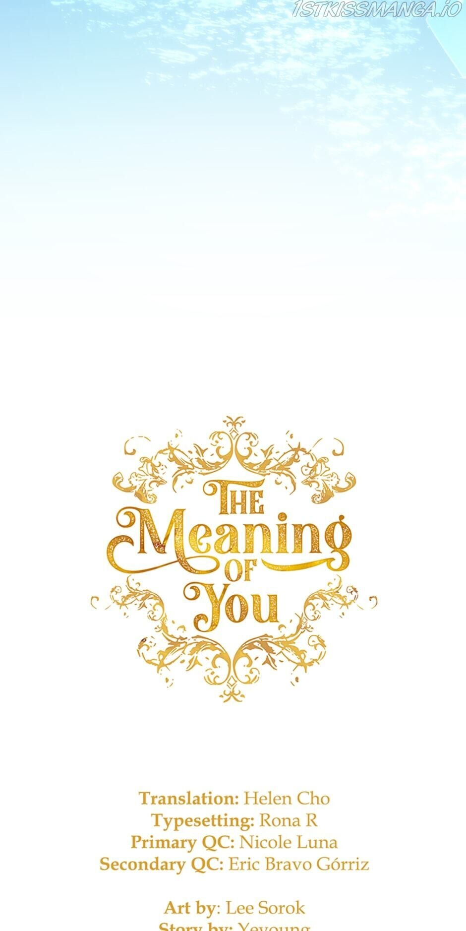 The Meaning Of You - Chapter 27