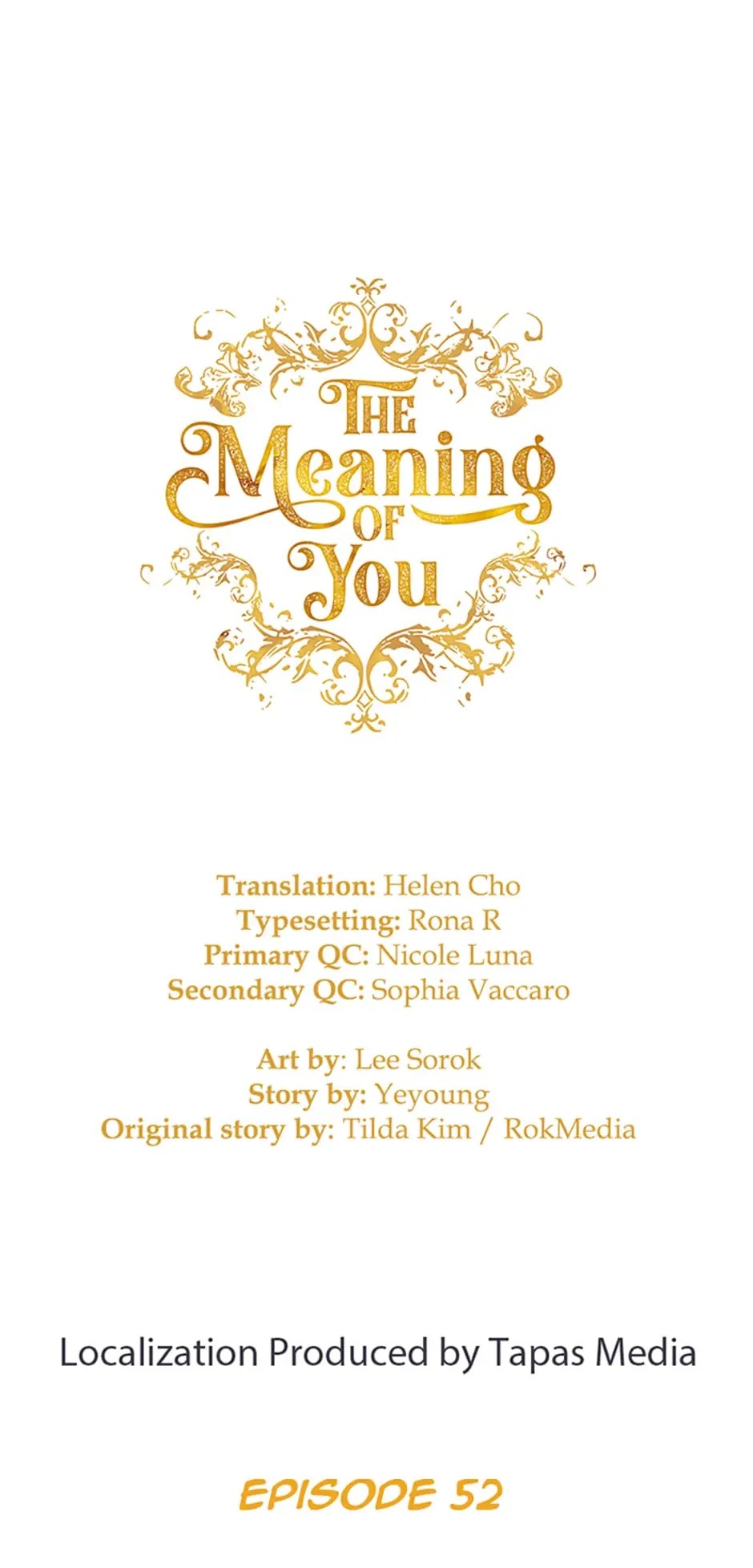 The Meaning Of You - Chapter 52