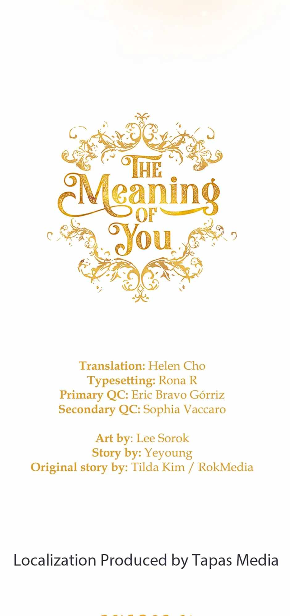 The Meaning Of You - Chapter 61