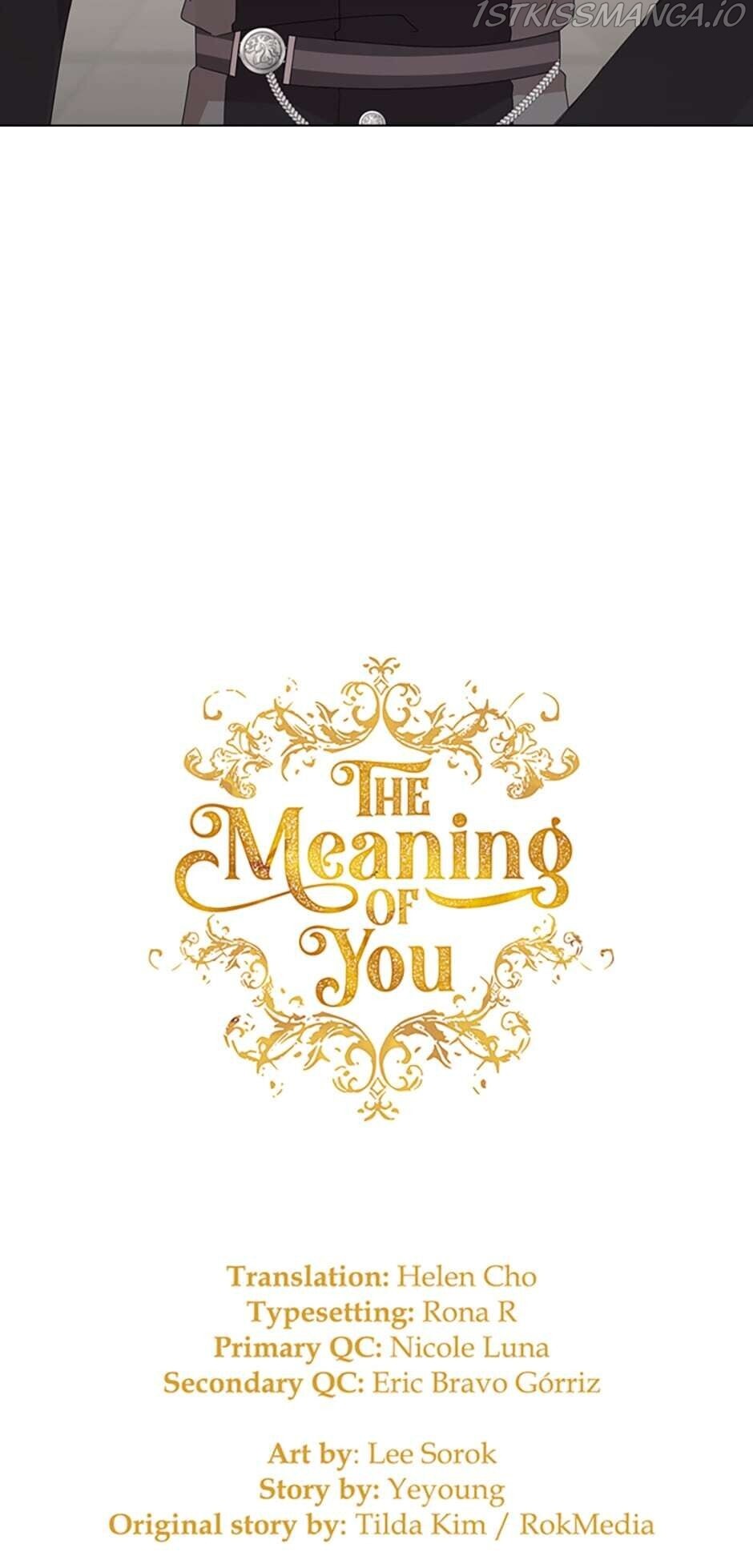 The Meaning Of You - Chapter 29