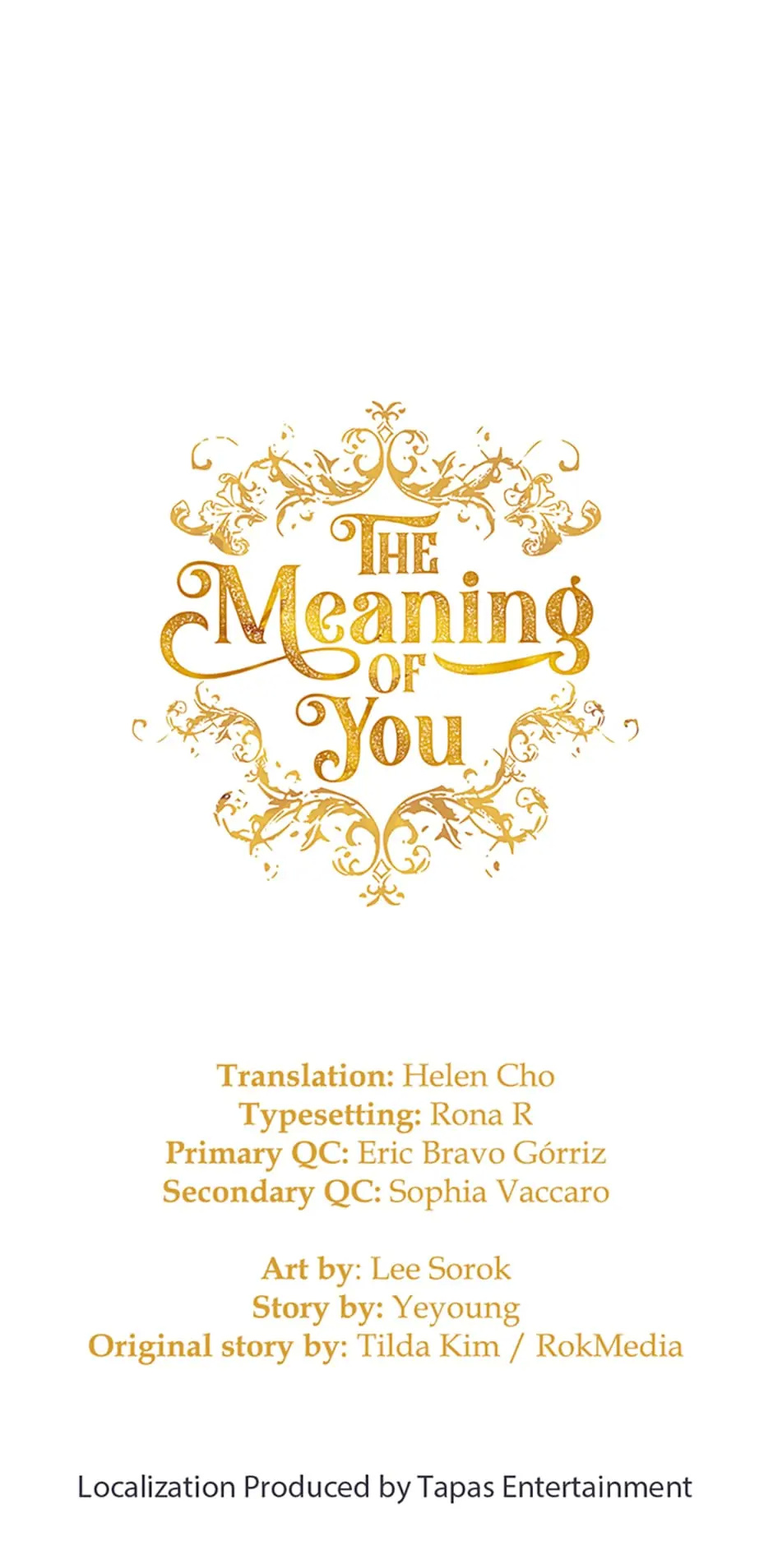 The Meaning Of You - Chapter 76