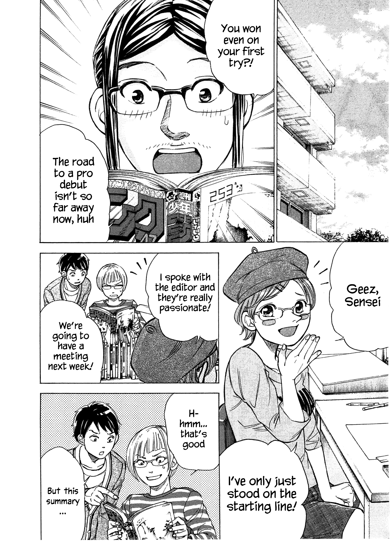 W X Y - Vol.5 Chapter 38: Ch 38: Forward! Chihaya’s Road To Becoming A Mangaka!