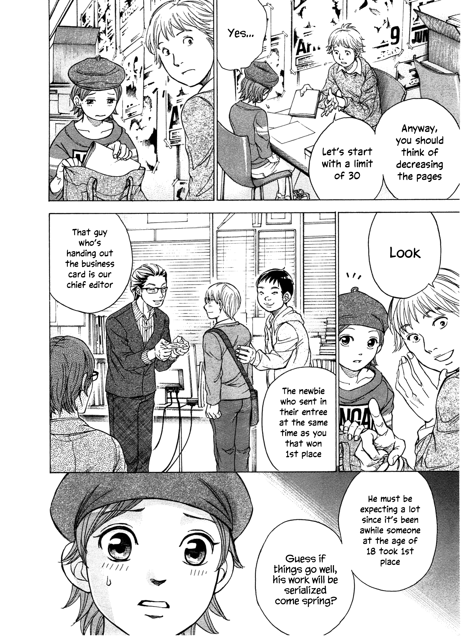 W X Y - Vol.5 Chapter 38: Ch 38: Forward! Chihaya’s Road To Becoming A Mangaka!