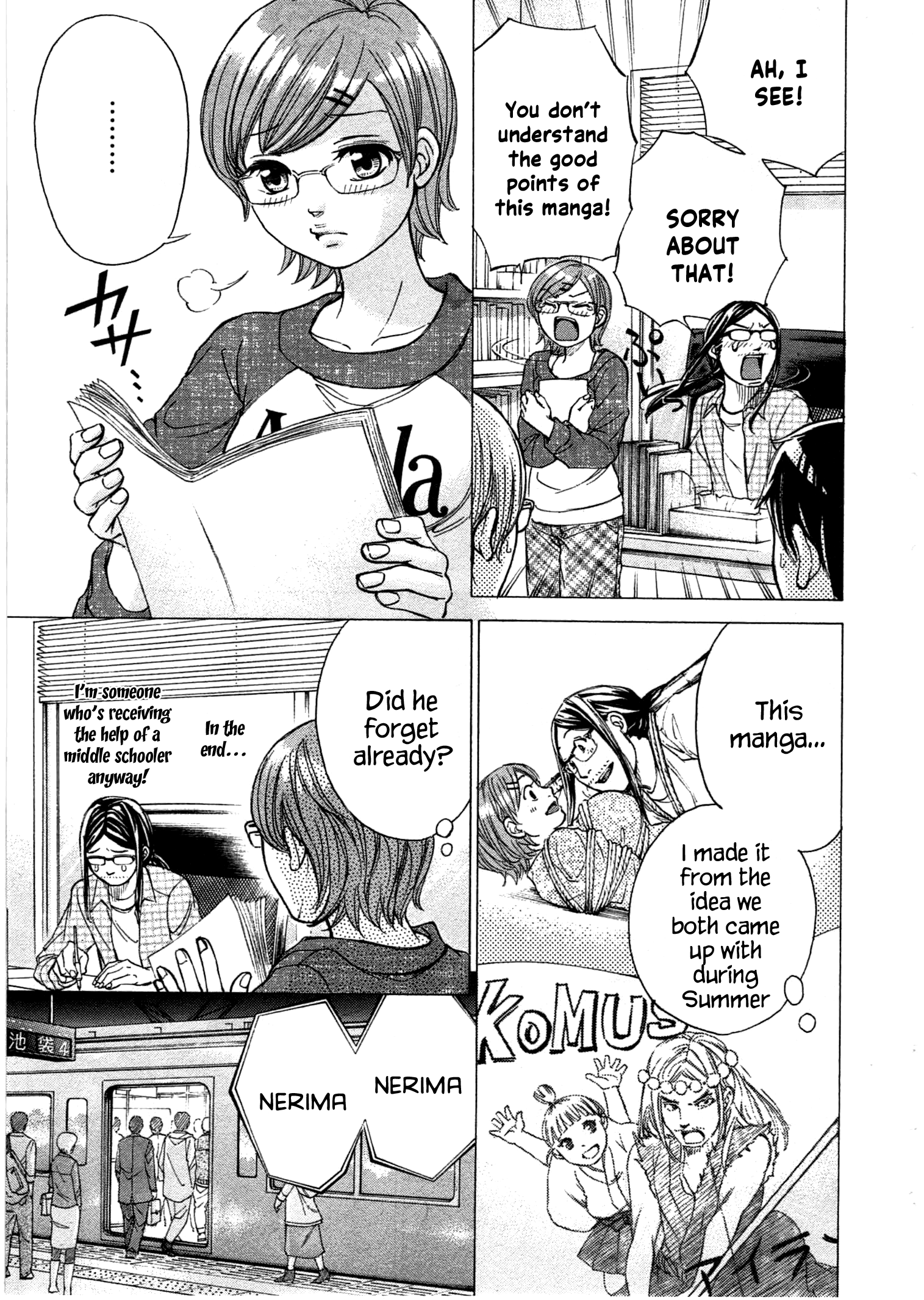 W X Y - Vol.5 Chapter 38: Ch 38: Forward! Chihaya’s Road To Becoming A Mangaka!