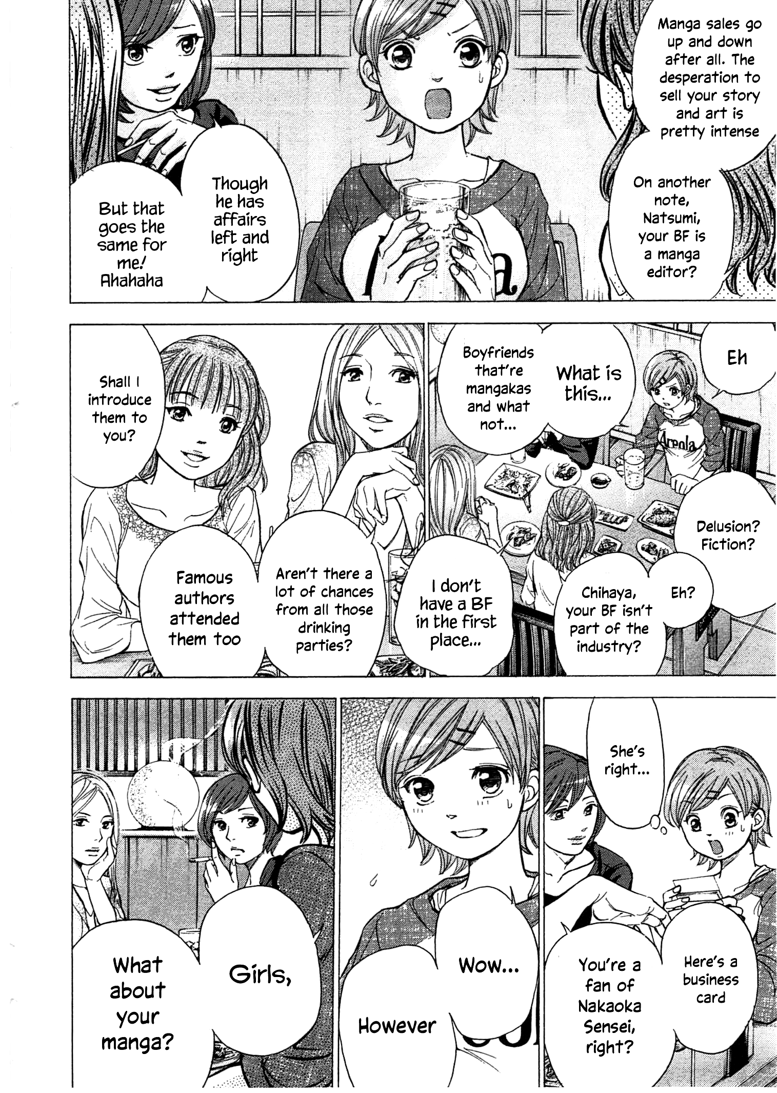 W X Y - Vol.5 Chapter 38: Ch 38: Forward! Chihaya’s Road To Becoming A Mangaka!