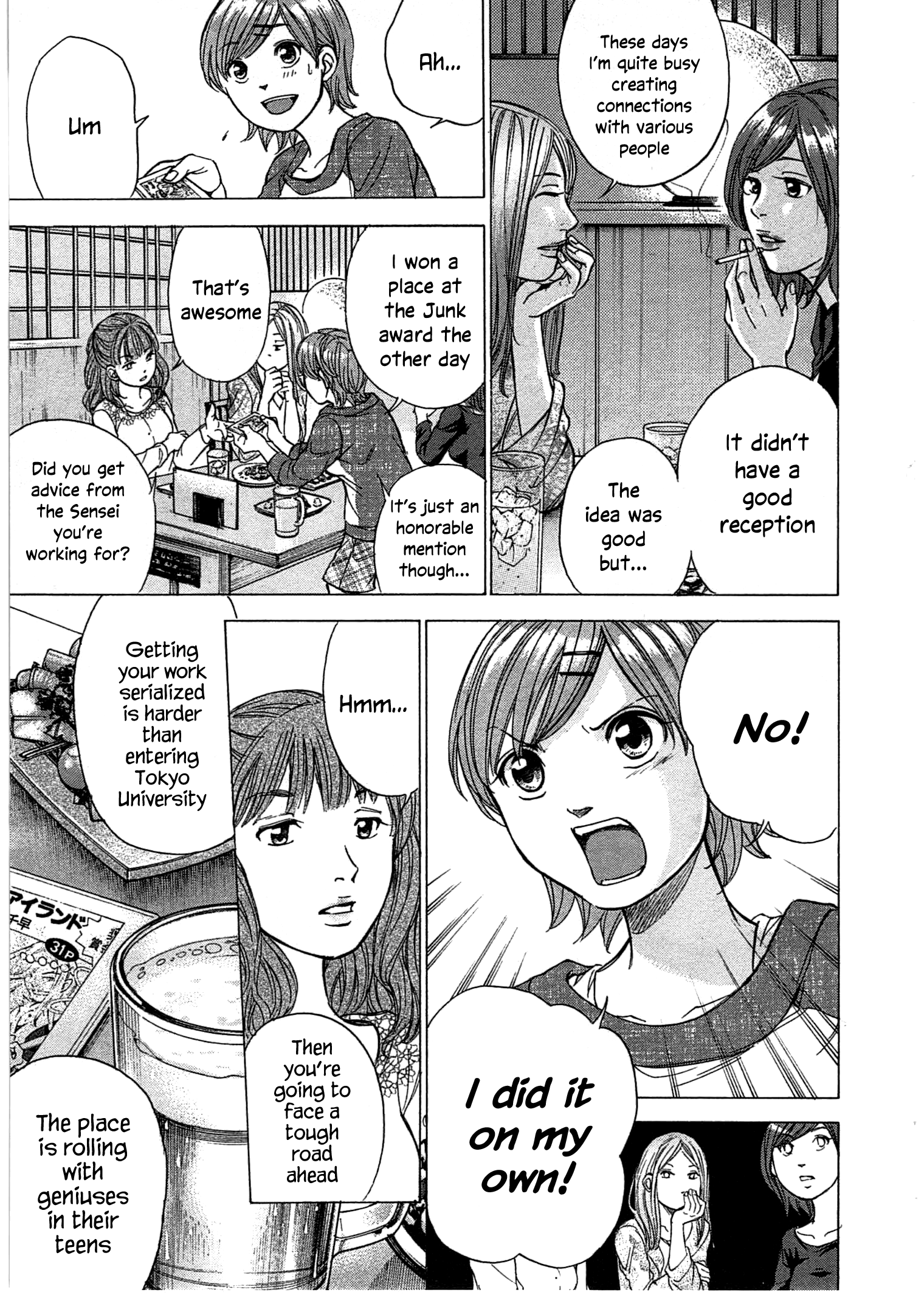 W X Y - Vol.5 Chapter 38: Ch 38: Forward! Chihaya’s Road To Becoming A Mangaka!