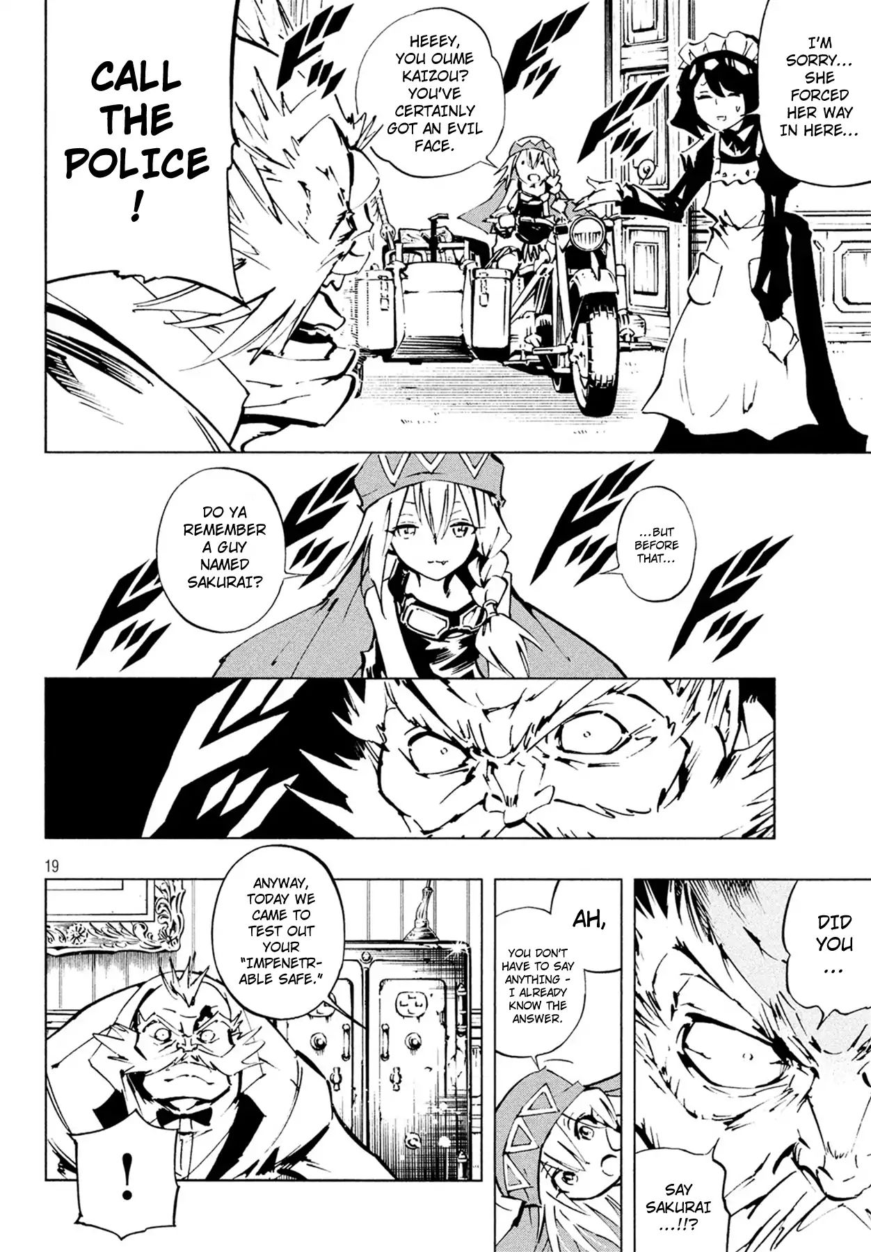 Shaman King: The Super Star - Chapter 1: She Came By Sidecar!