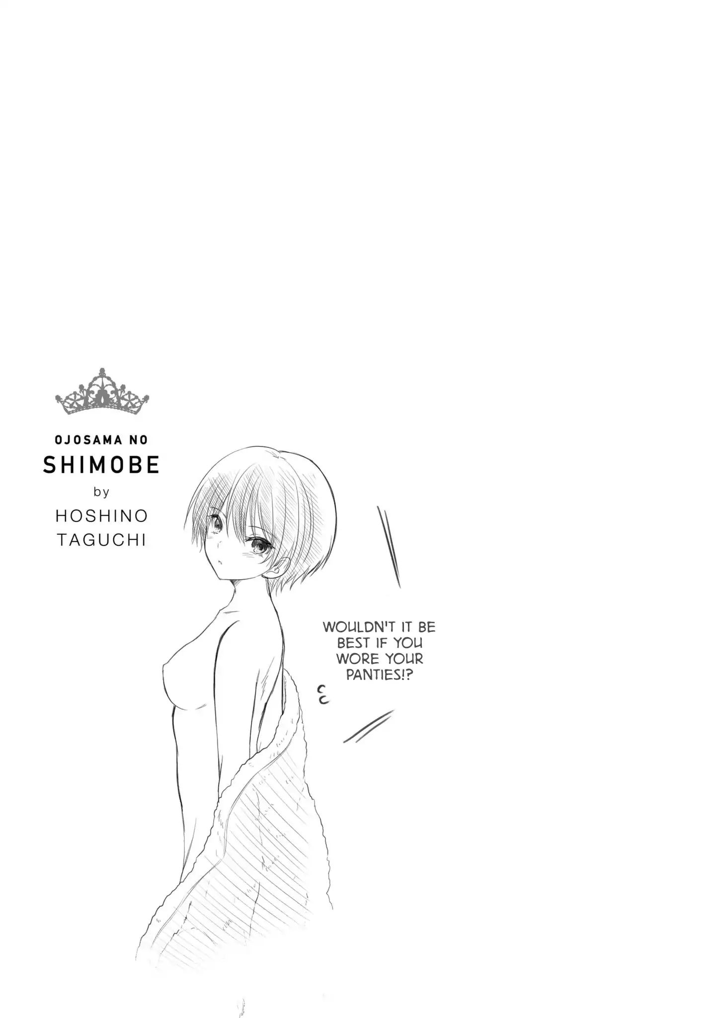 Ojousama No Shimobe - Vol.2 Chapter 10: Let's Rub