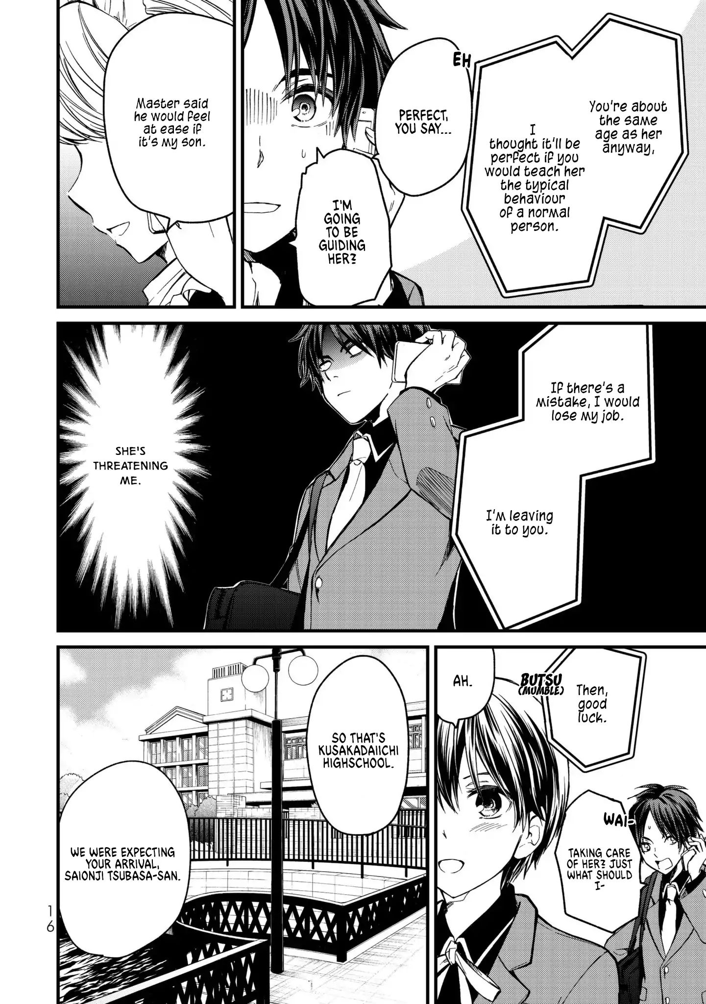 Ojousama No Shimobe - Vol.1 Chapter 1: Let's Change