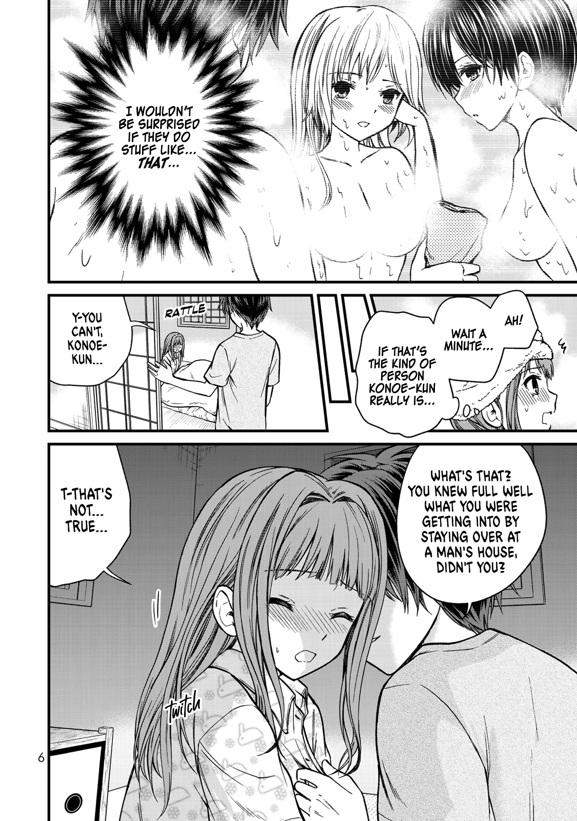 Ojousama No Shimobe - Vol.6 Chapter 45: Konoe-Kun Is A Pervert