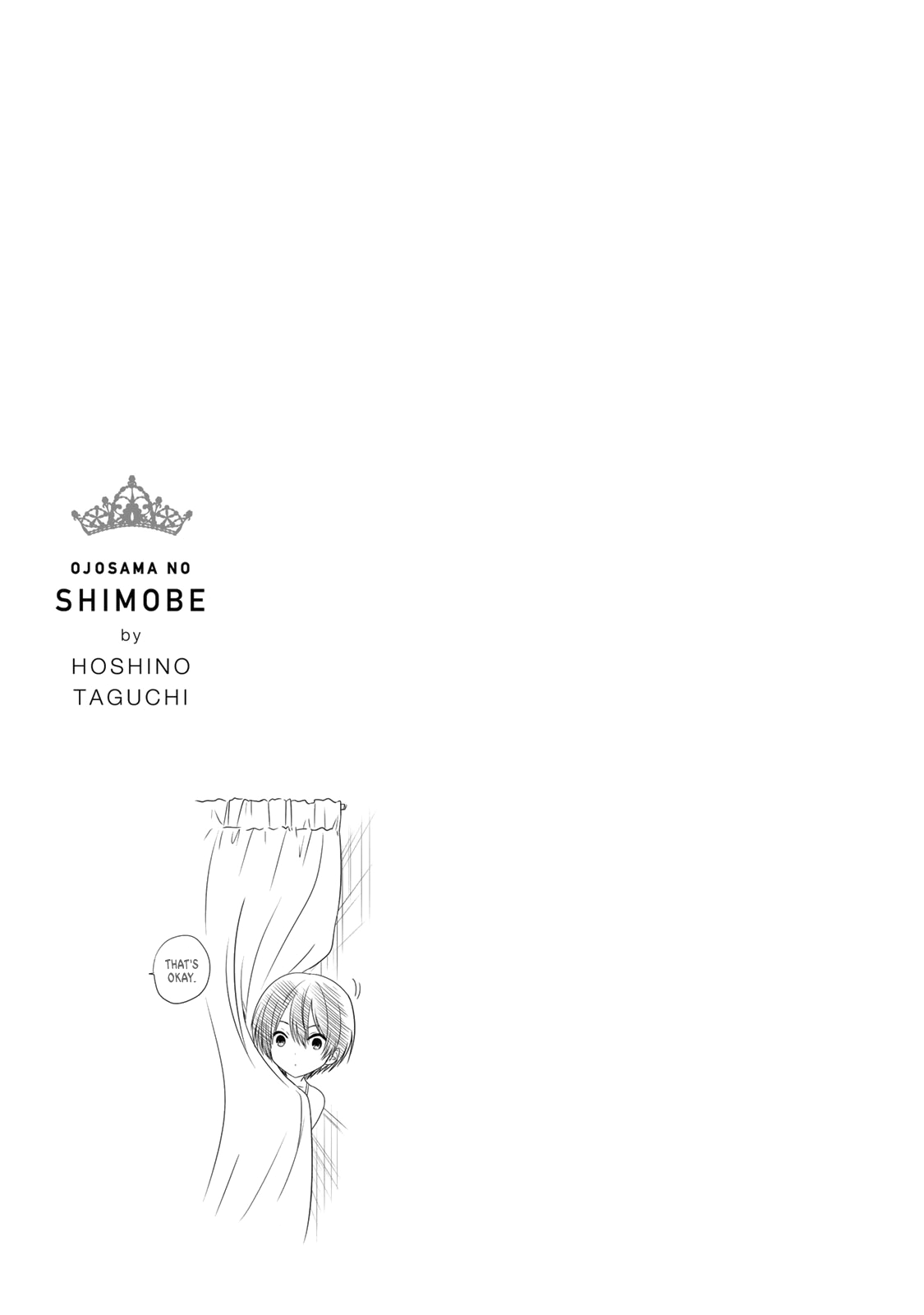 Ojousama No Shimobe - Vol.4 Chapter 29: I Won't Run Away