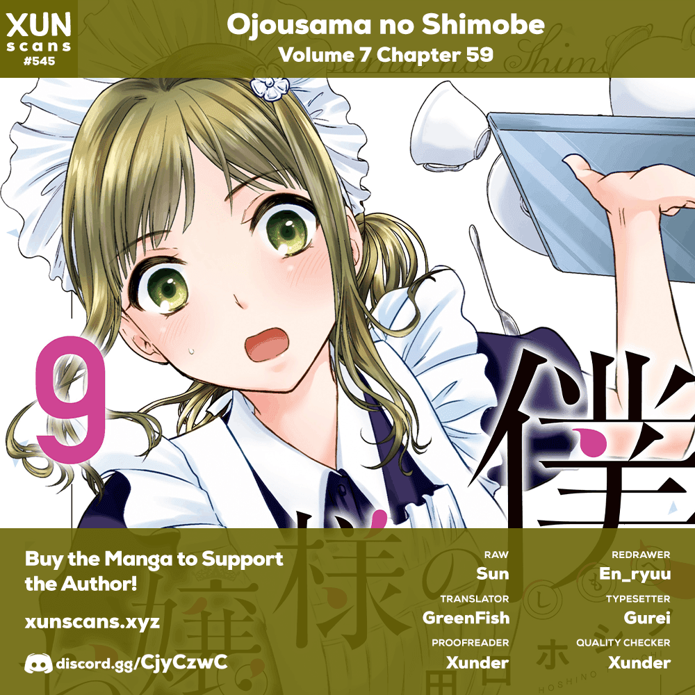 Ojousama No Shimobe - Chapter 59: I Can Do It By Myself!