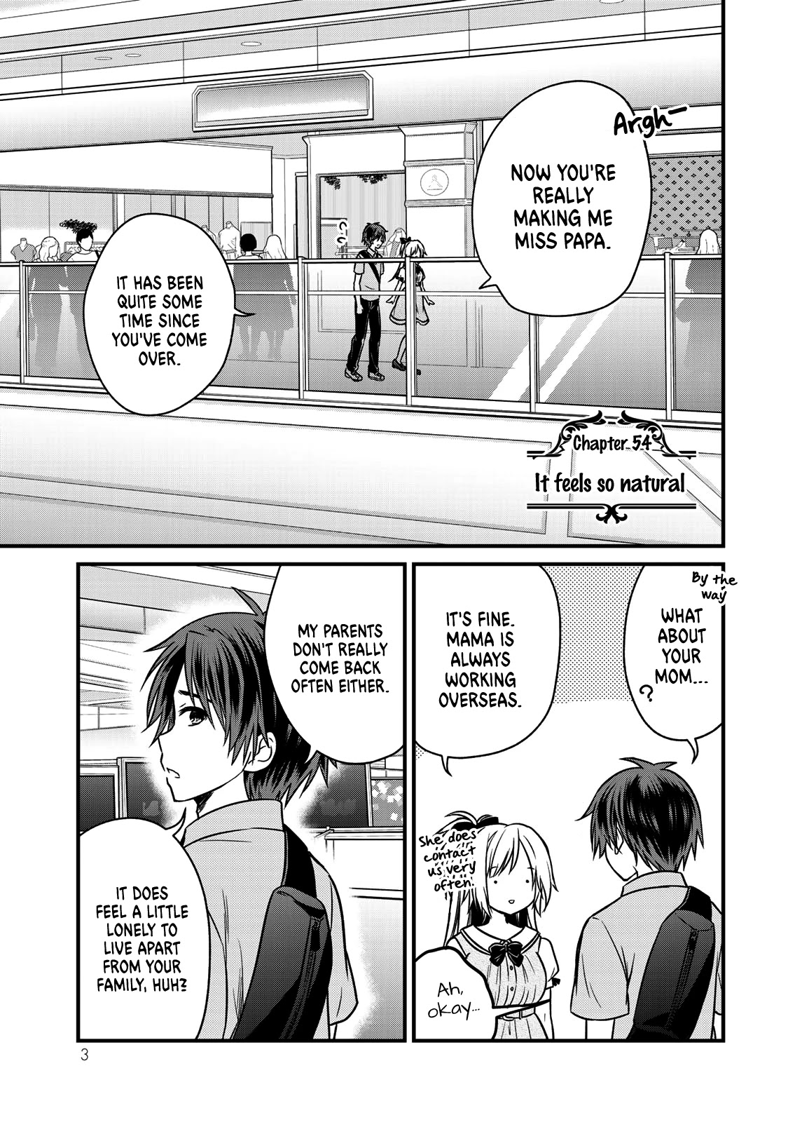 Ojousama No Shimobe - Chapter 54: It Feels So Natural