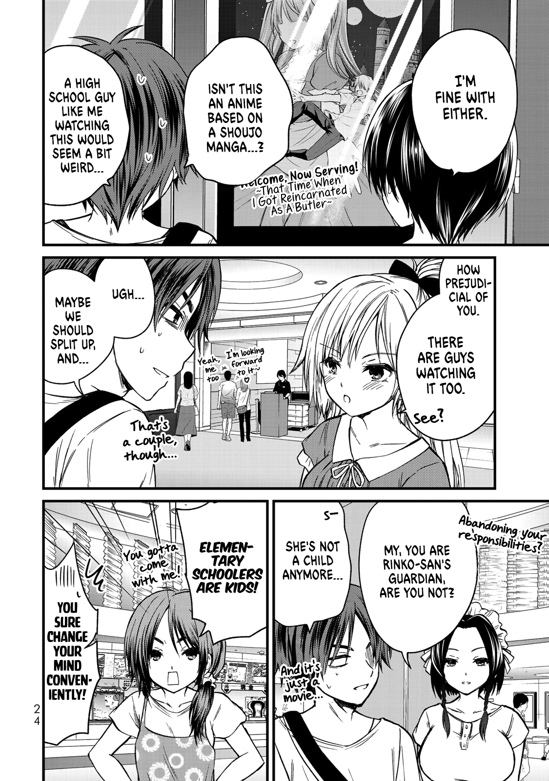 Ojousama No Shimobe - Vol.5 Chapter 38: Let's Watch A Movie