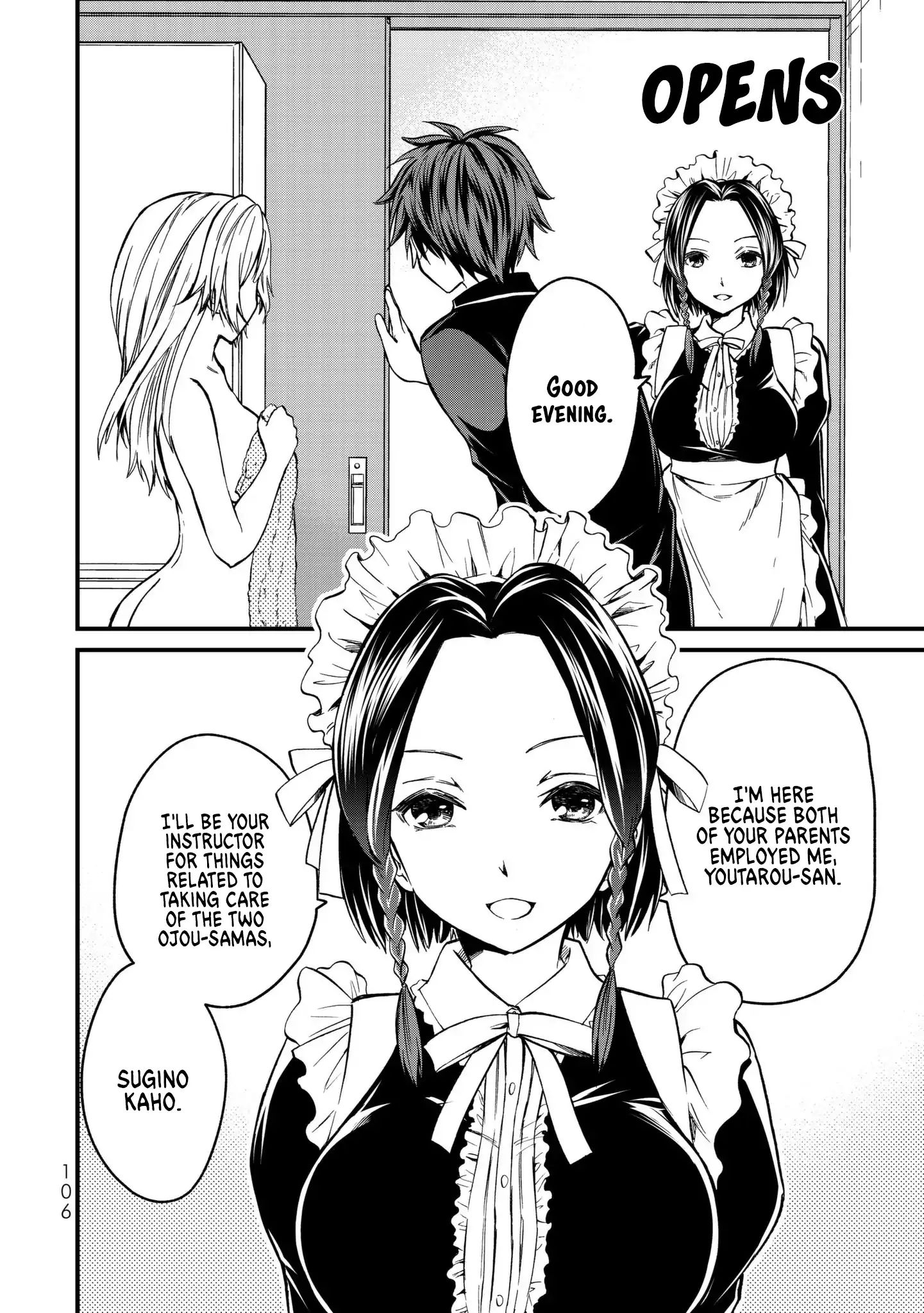 Ojousama No Shimobe - Vol.1 Chapter 4: Let's Undress