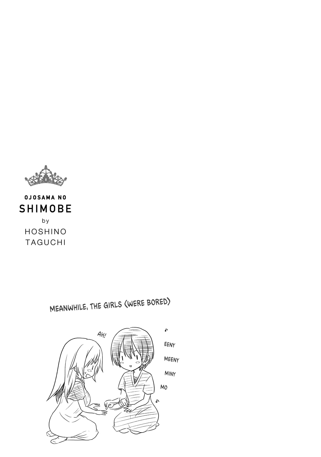 Ojousama No Shimobe - Vol.5 Chapter 41: Please Give Me A Day Off