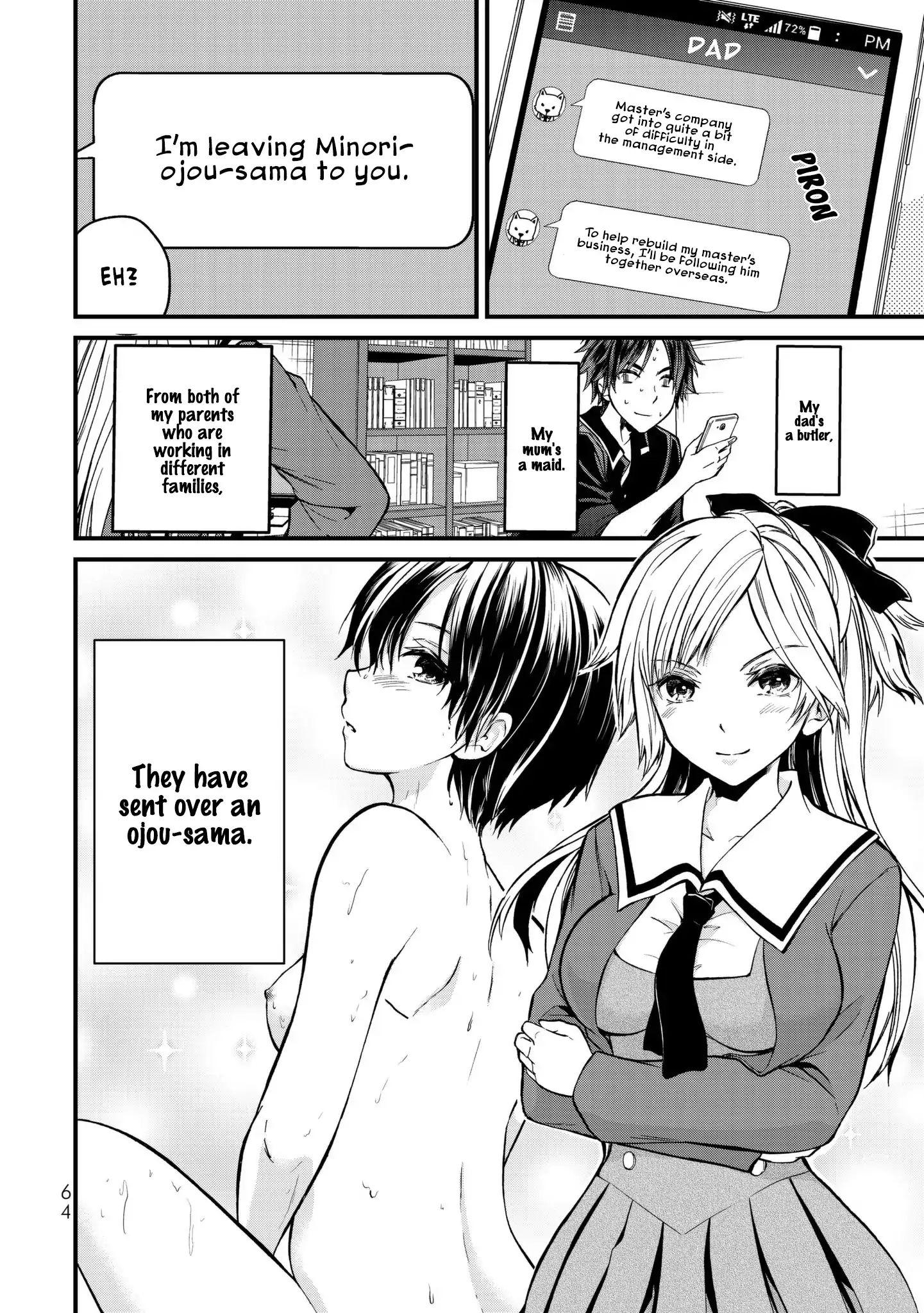 Ojousama No Shimobe - Vol.1 Chapter 2: Let's Live Together