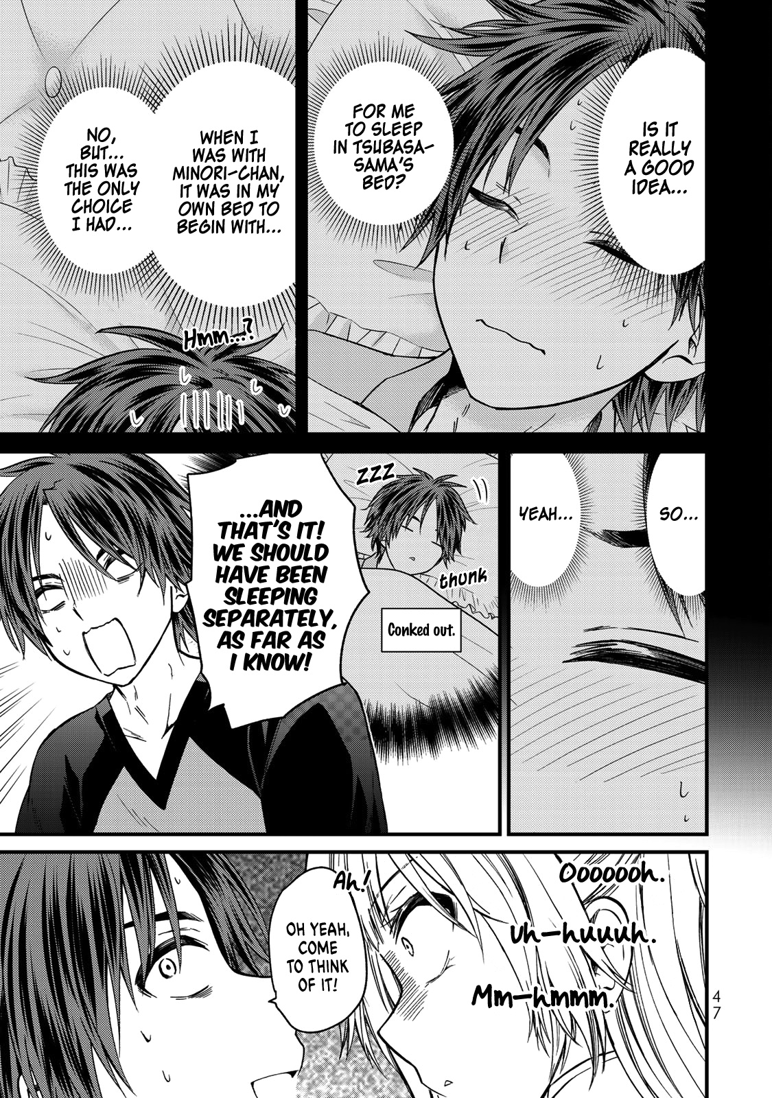 Ojousama No Shimobe - Vol.6 Chapter 47: Don't Tell Me...