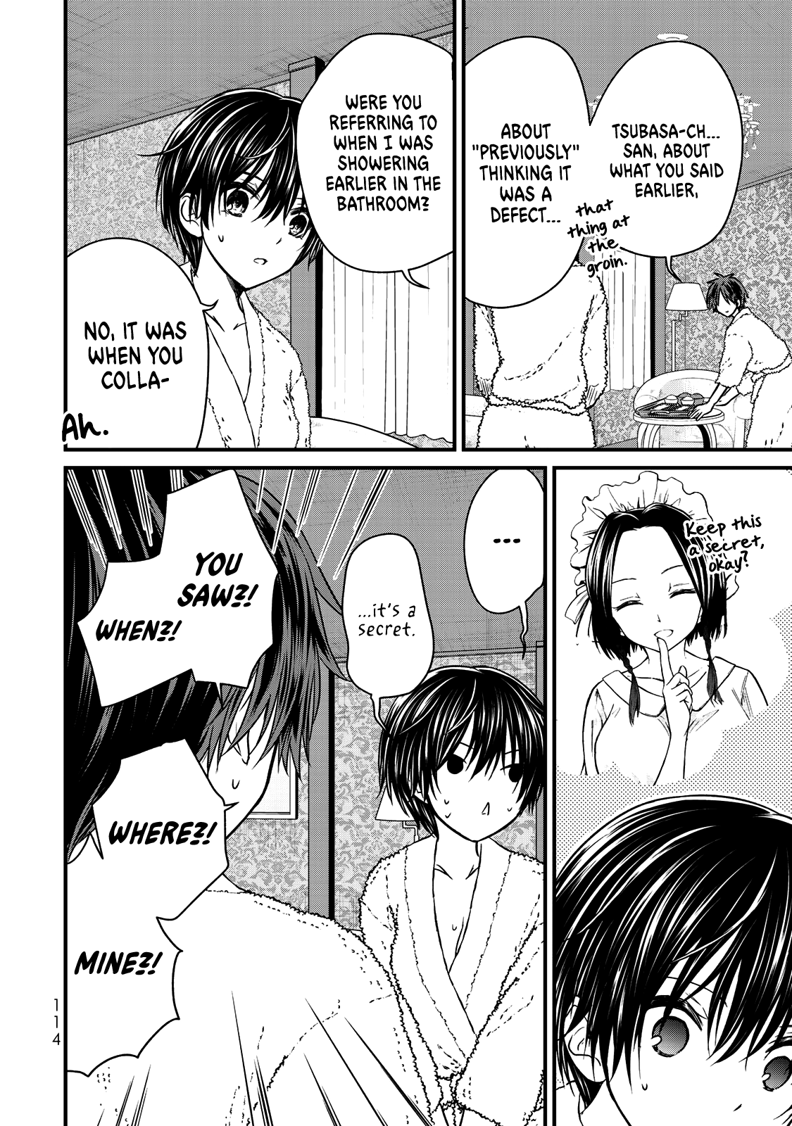 Ojousama No Shimobe - Vol.7 Chapter 60: The Couple's First Time