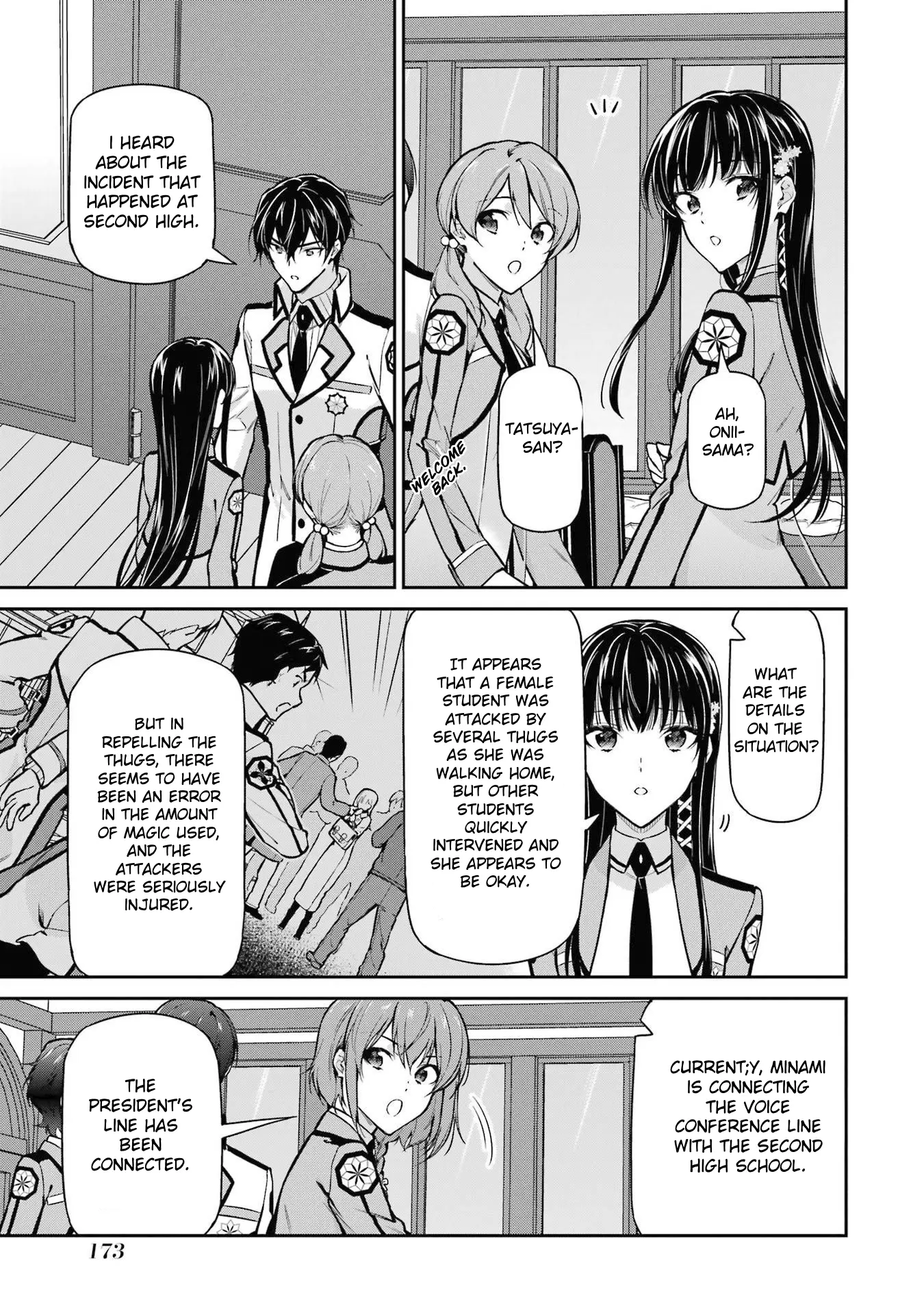 Mahouka Koukou No Rettousei - Shizoku Kaigi-Hen - Chapter 33