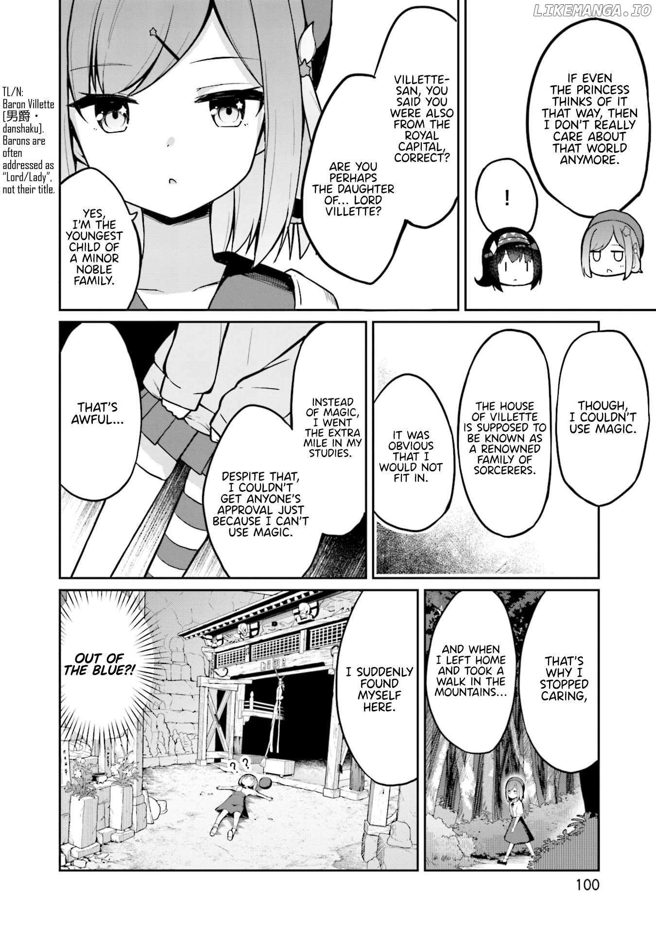 Mahoutsukai Rose No Sado Life - Chapter 9