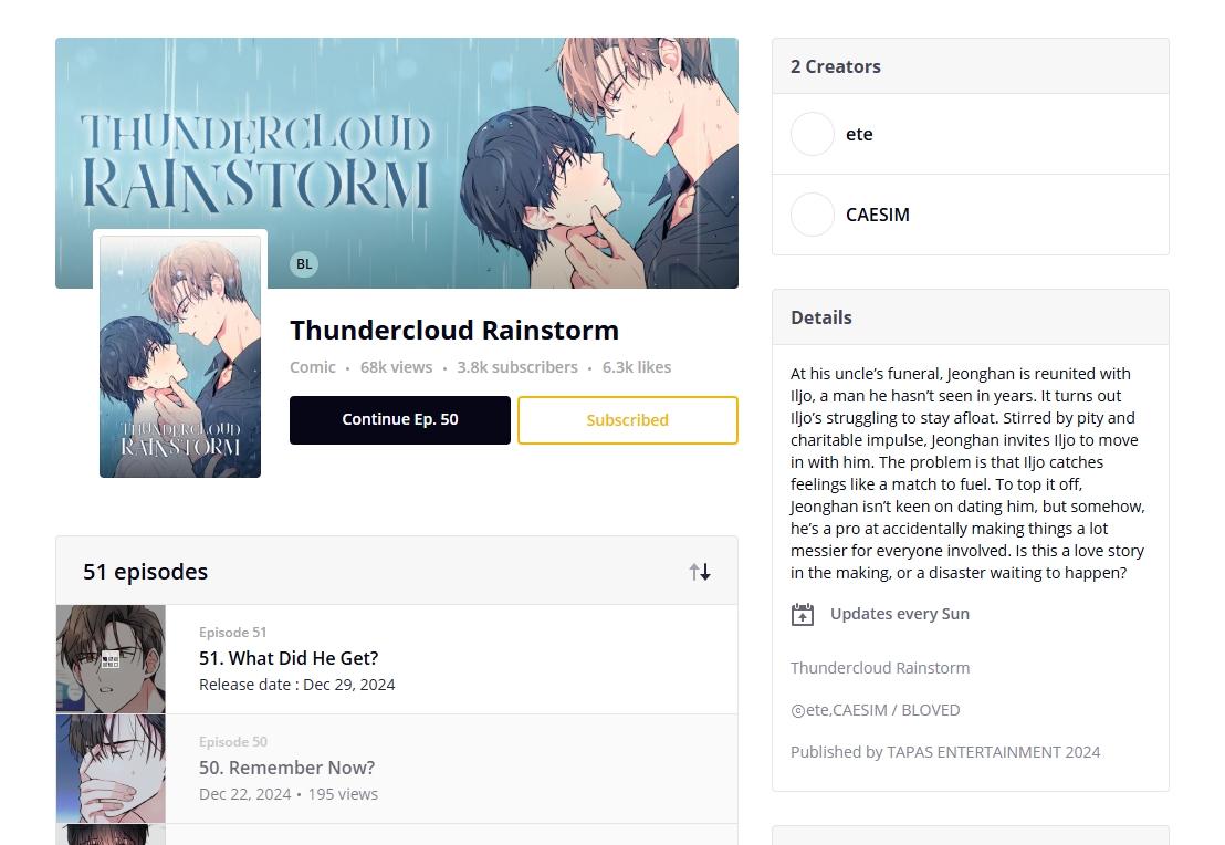 Thundercloud Rainstorm - Chapter 59