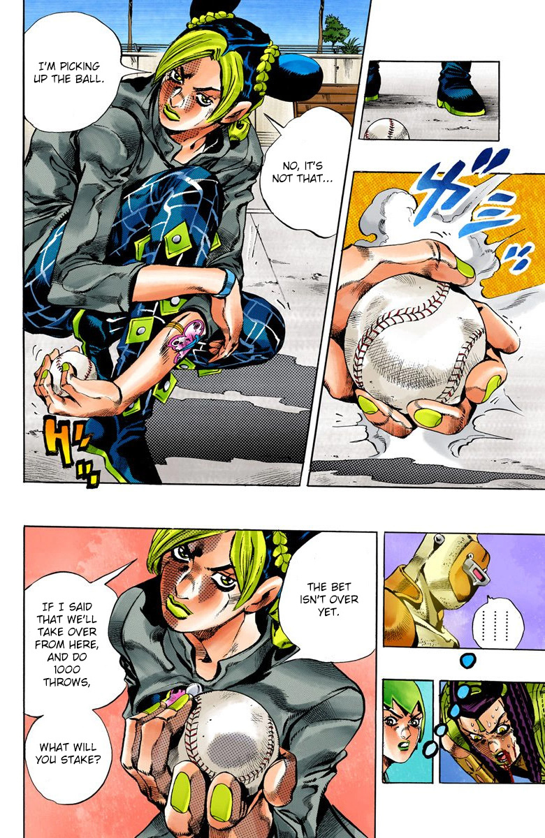 Jojo's Bizarre Adventure Part 6 - Stone Ocean - Vol.5 Chapter 37: Debt Collector Marilyn Manson Part 4